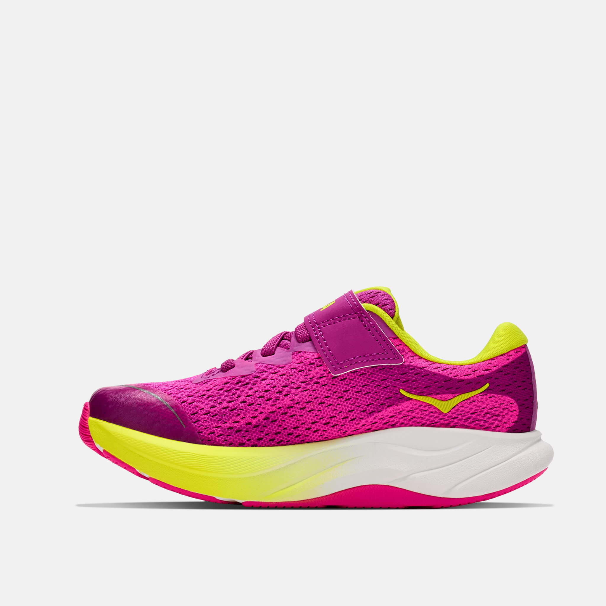 Dziecięce sneakersy Hoka Rincon 4 różowo-żółte