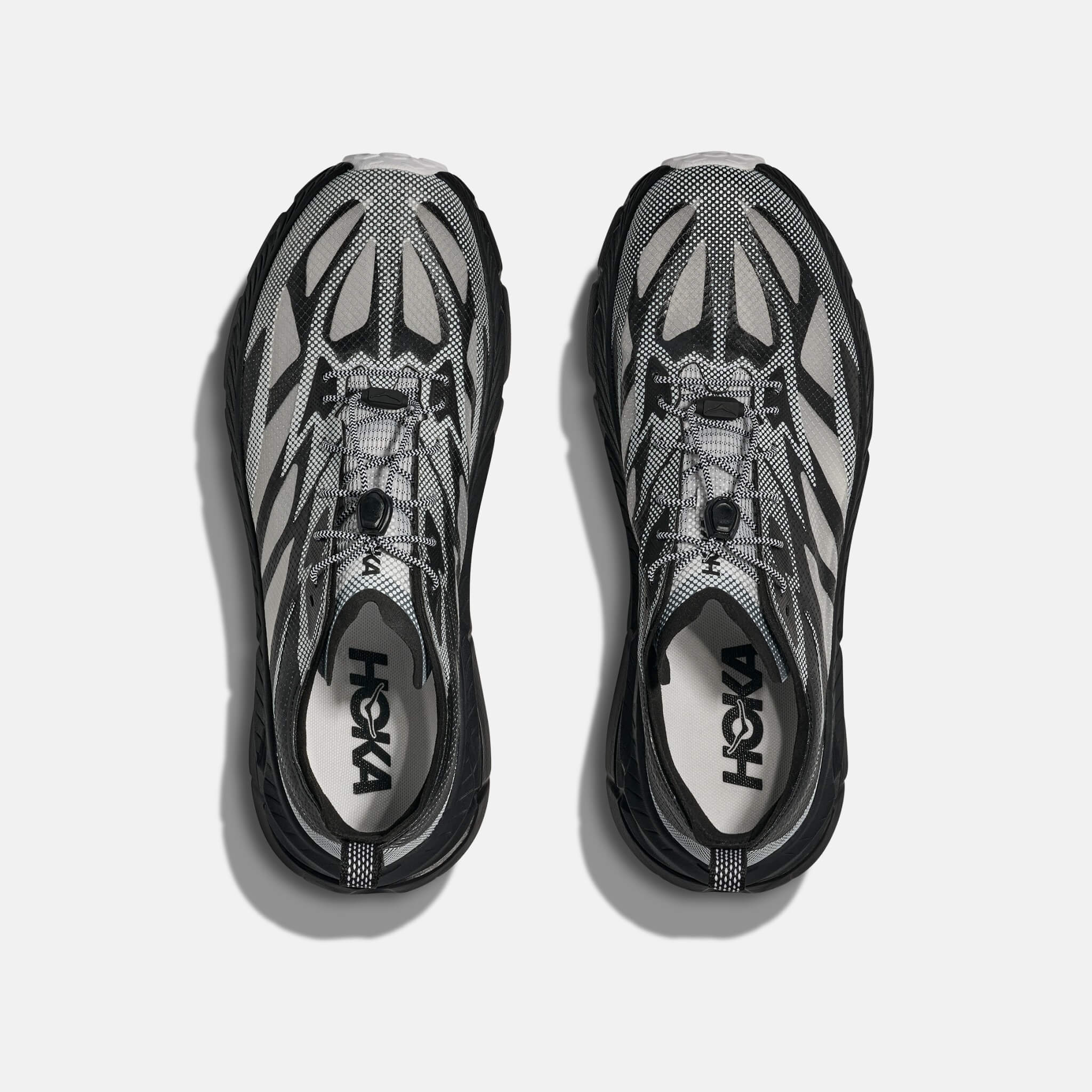 Unisex Black and Gray Hoka Mafate Speed ​​4 Lite TS Sneakers