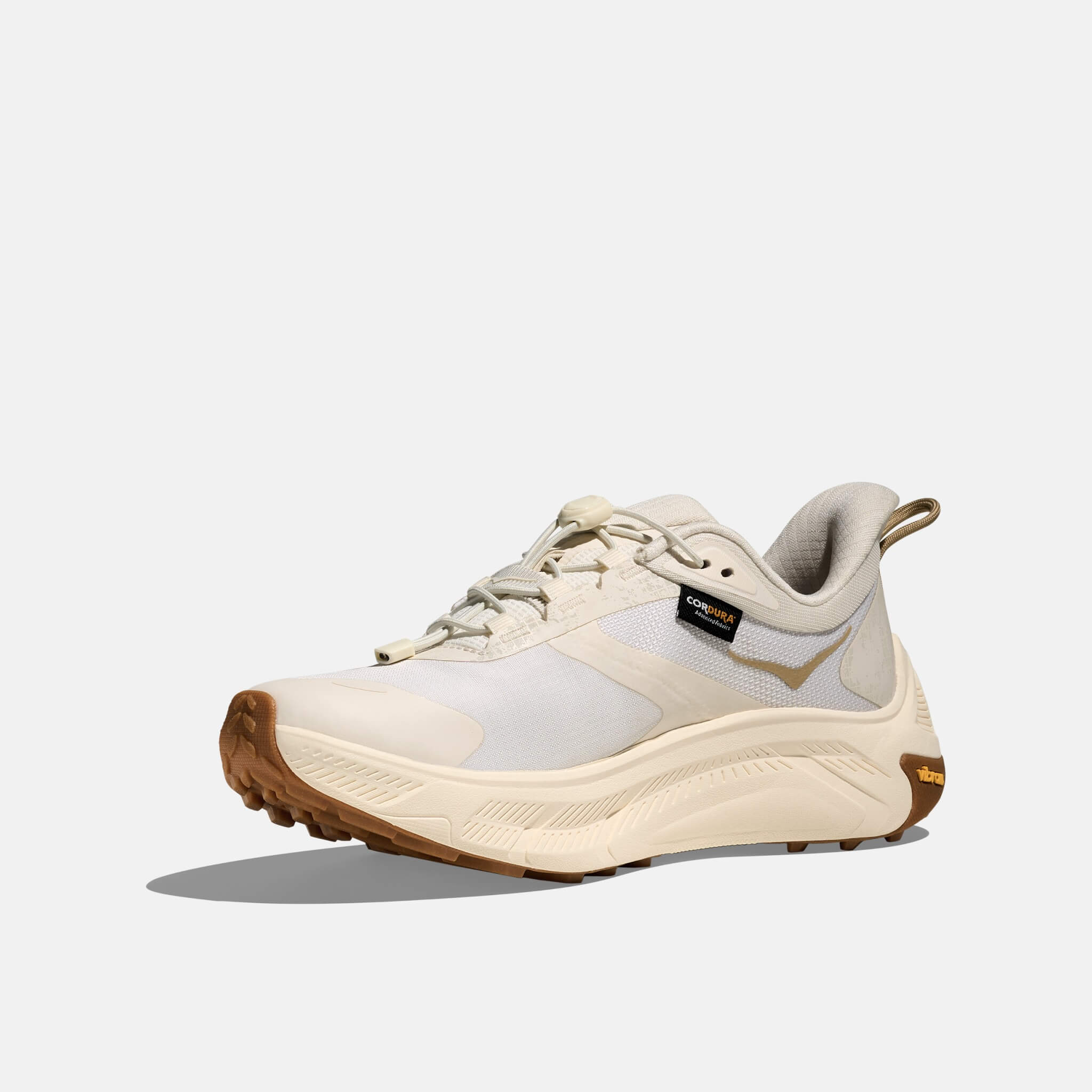 Damskie beżowe buty outdoorowe Hoka Transport 2