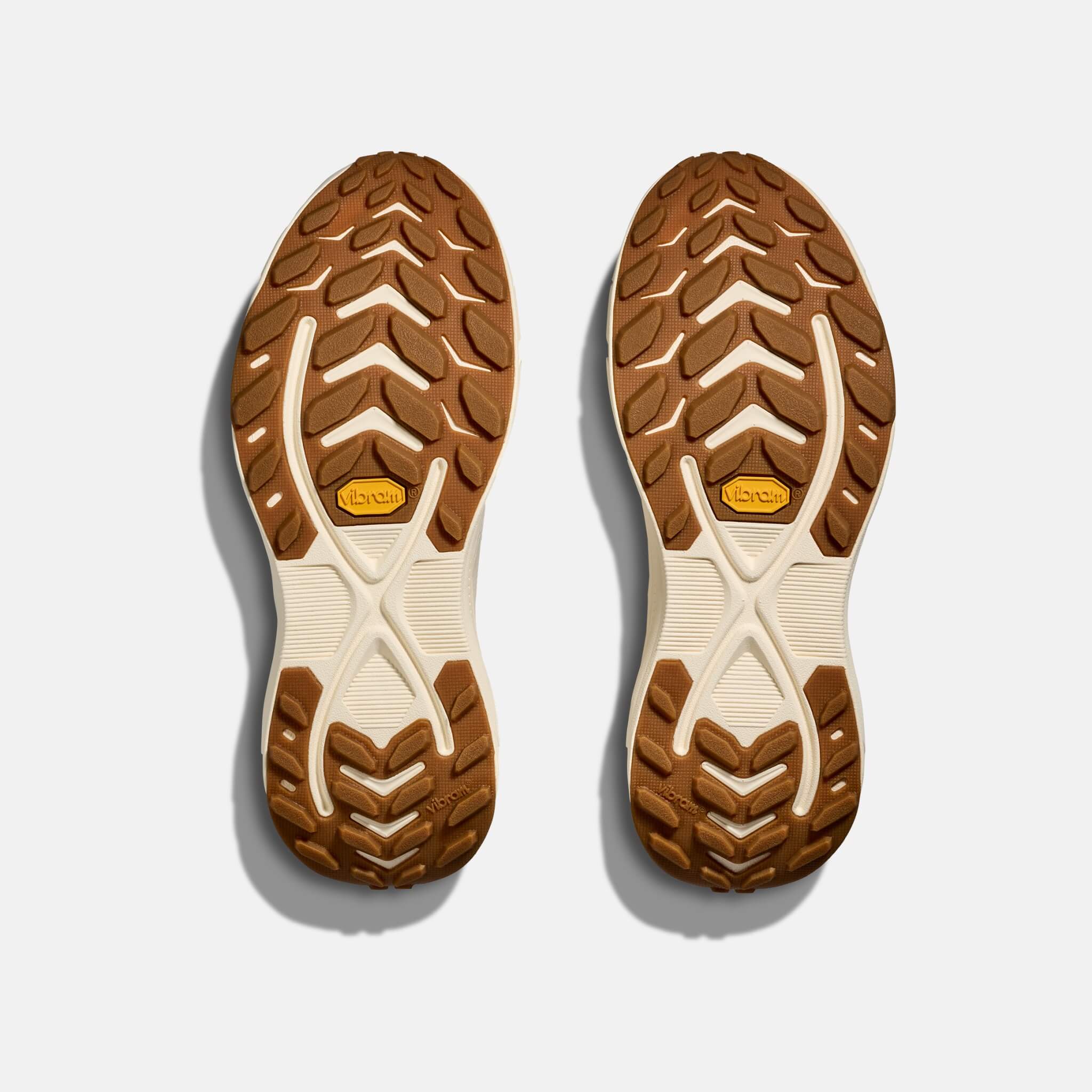 Damskie beżowe buty outdoorowe Hoka Transport 2