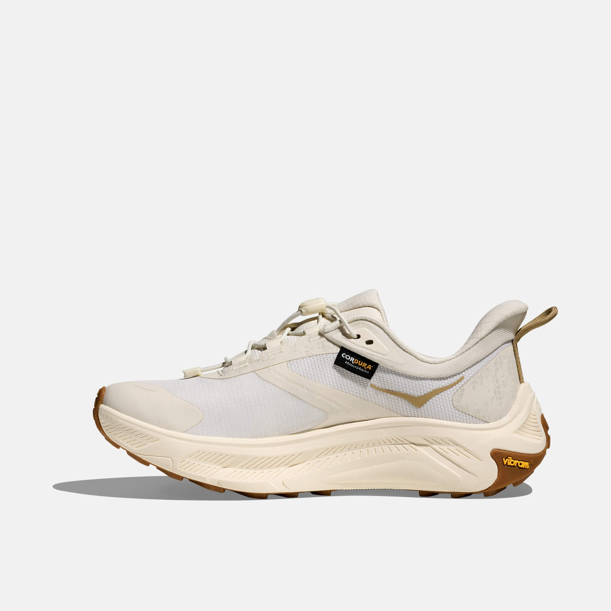 Damskie beżowe buty outdoorowe Hoka Transport 2