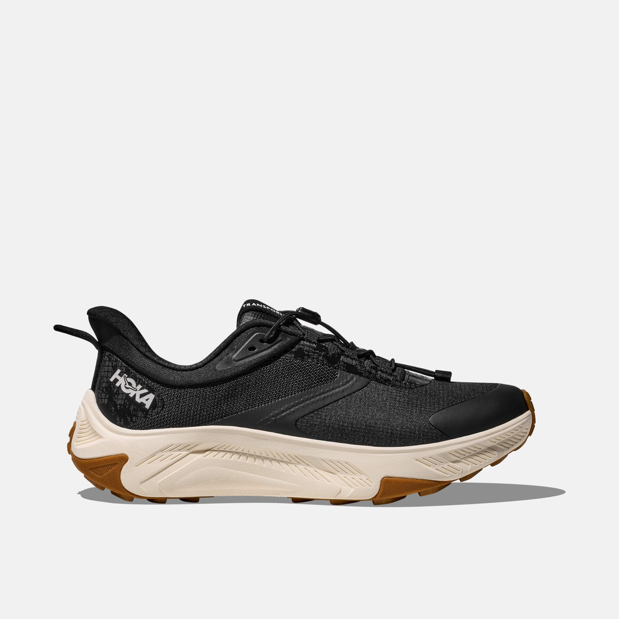 Męskie czarne buty outdoorowe Hoka Transport 2