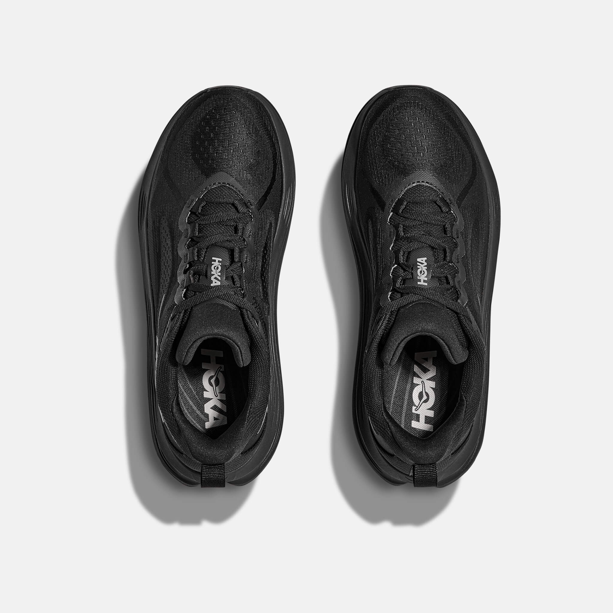Damskie czarne sneakersy Hoka Kawana 3