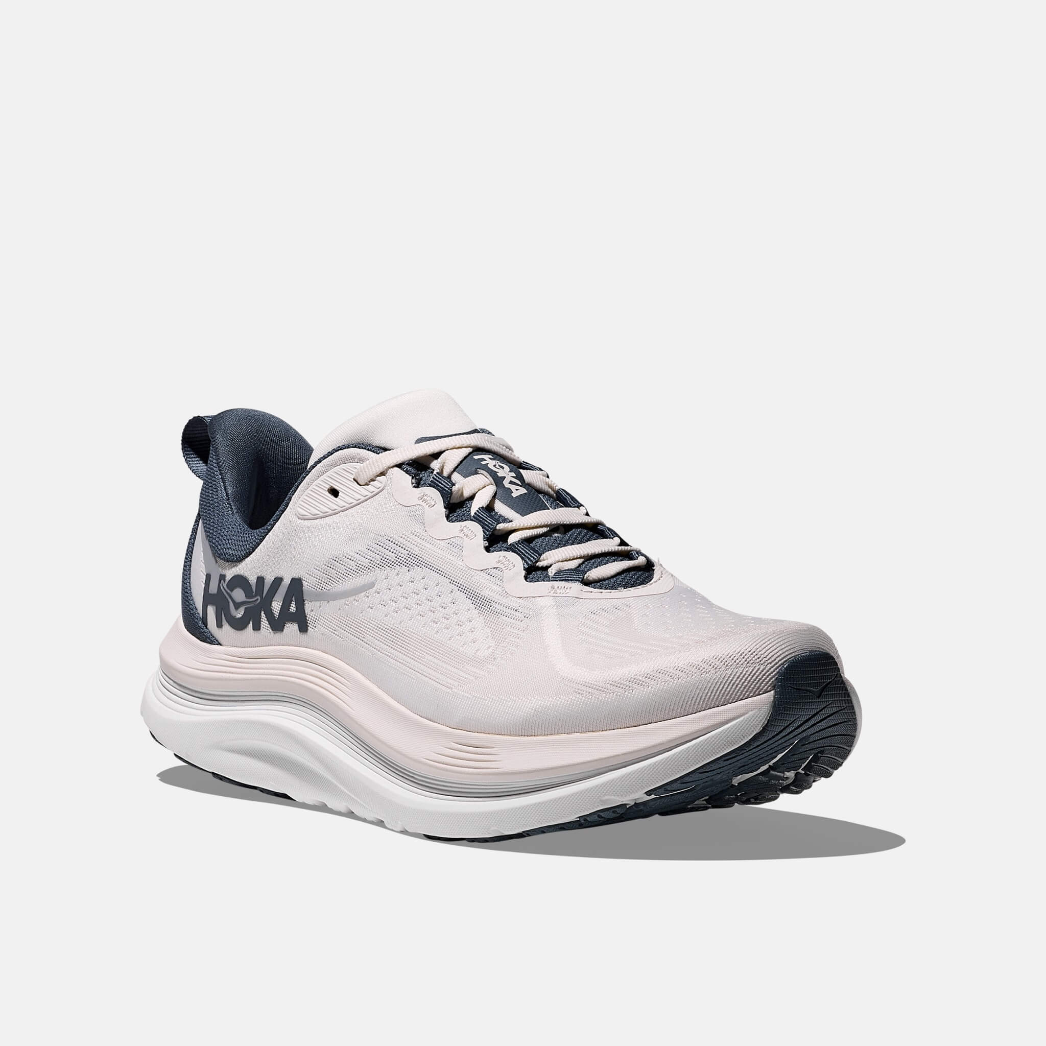 Damskie biało-niebieskie sneakersy Hoka Kawana 3