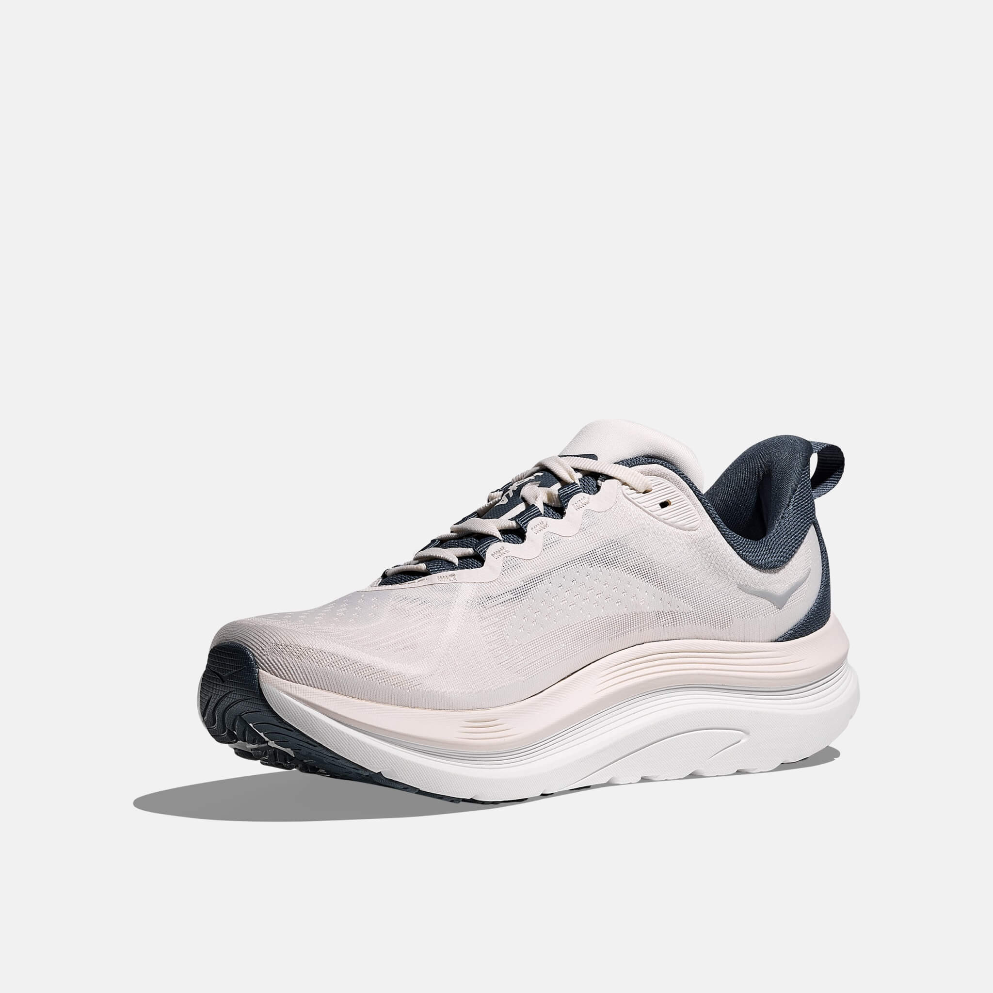 Women's white and blue Hoka Kawana 3 sneakers