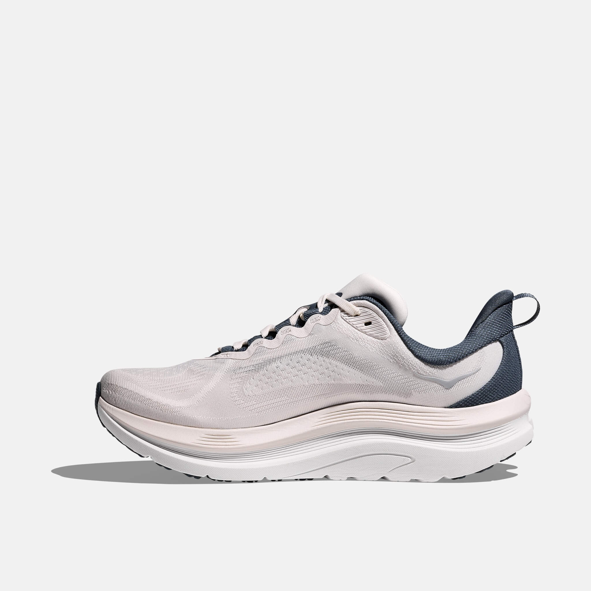 Women's white and blue Hoka Kawana 3 sneakers
