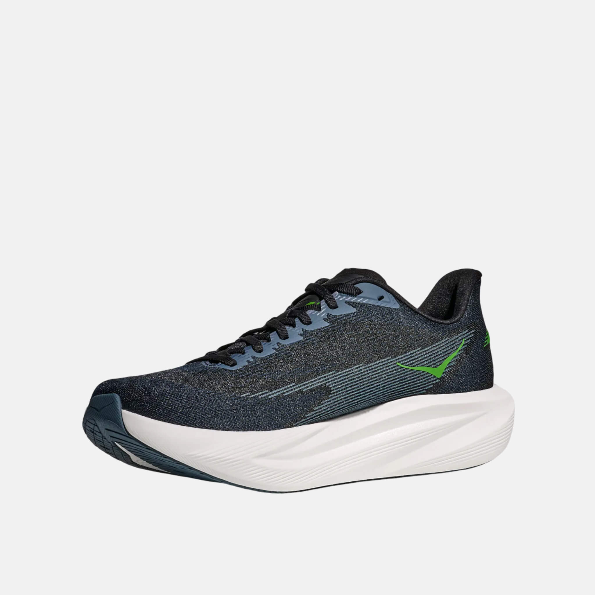 Męskie niebieskie buty do biegania Hoka Mach 7
