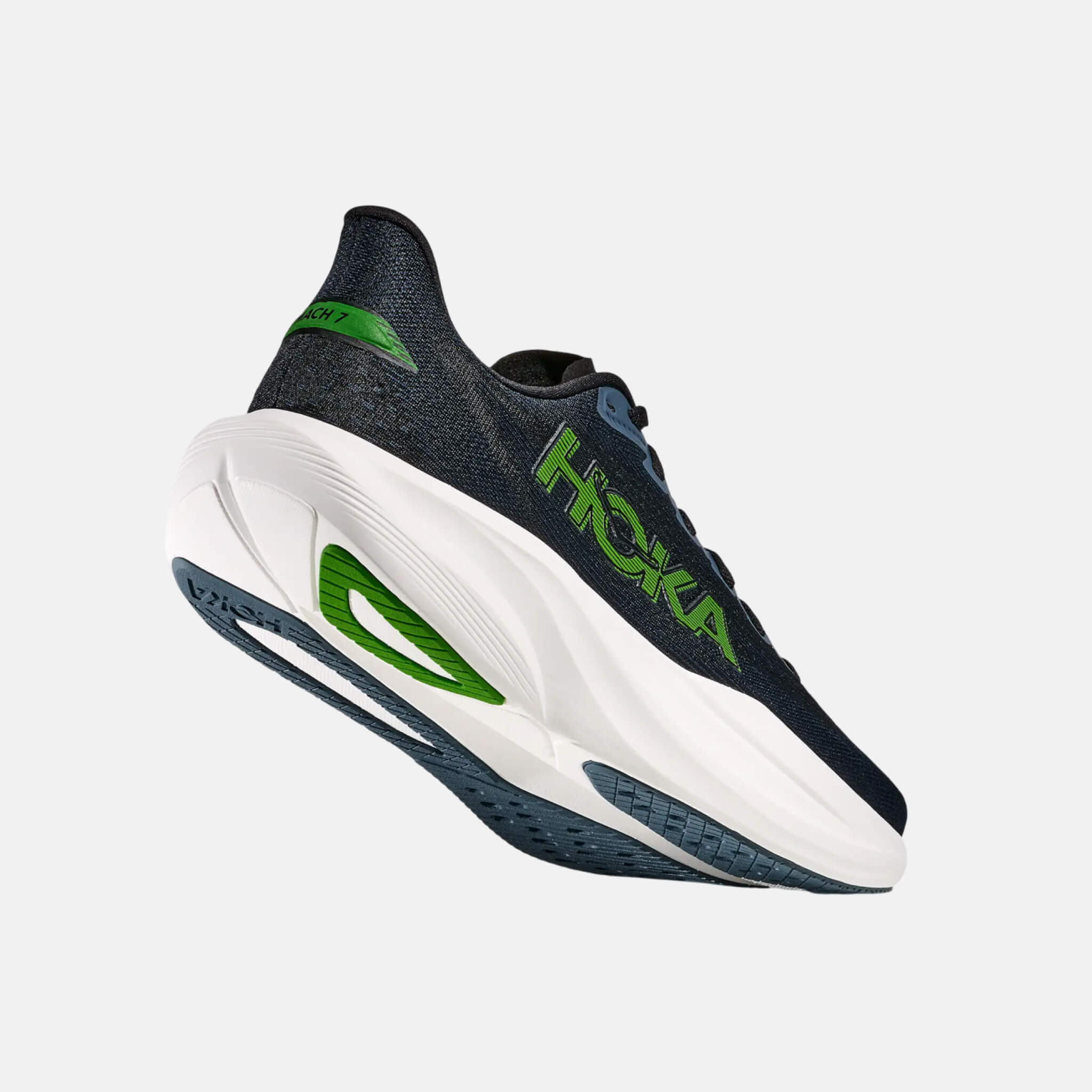 Męskie niebieskie buty do biegania Hoka Mach 7
