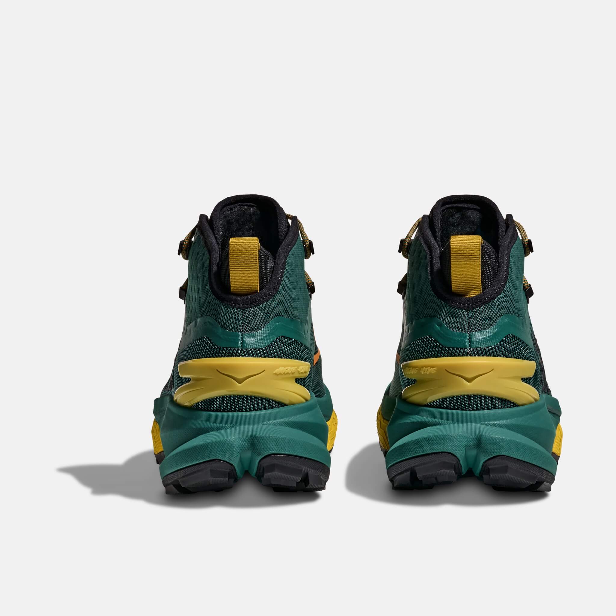 Męskie zielone buty outdoorowe Hoka Mafate Hike