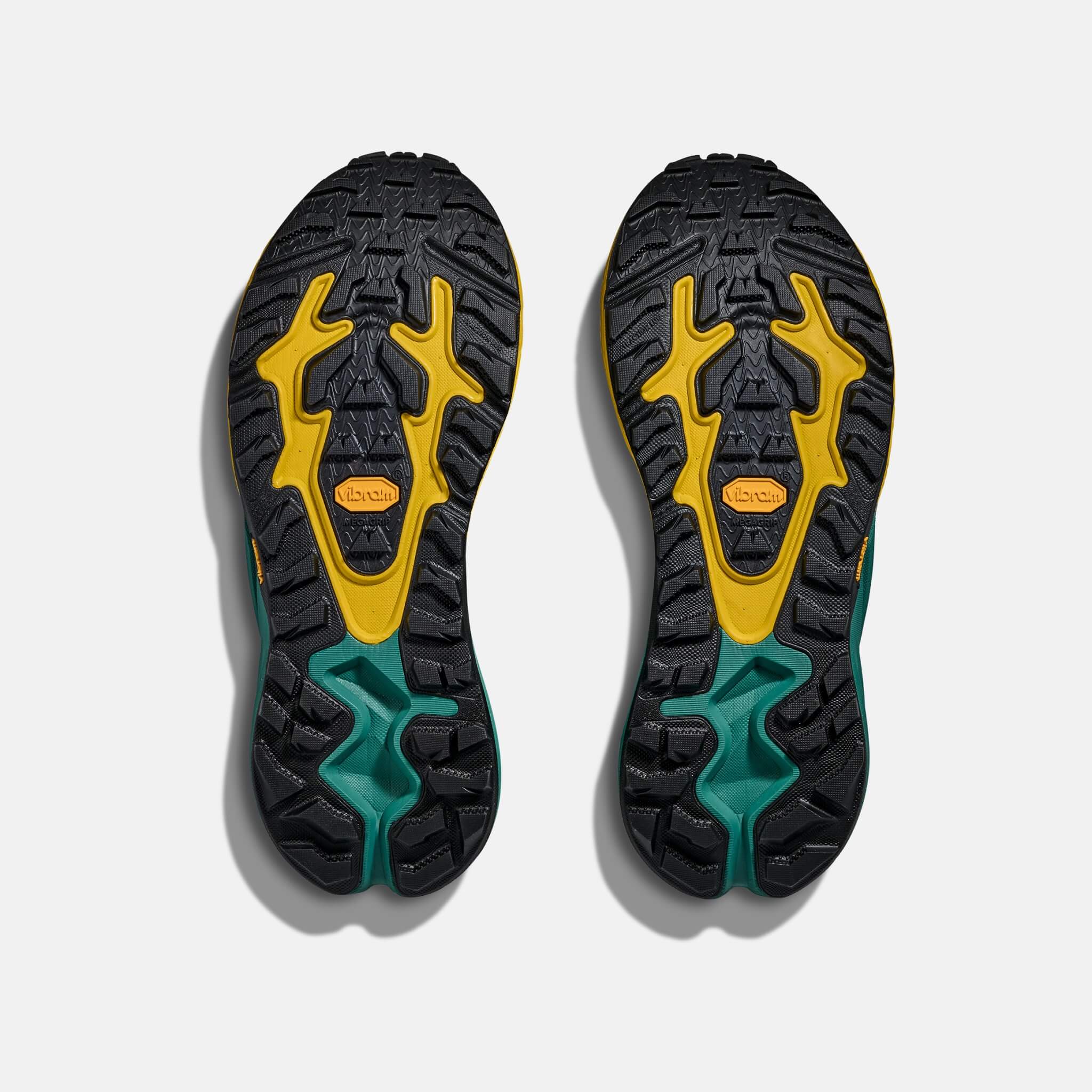 Męskie zielone buty outdoorowe Hoka Mafate Hike