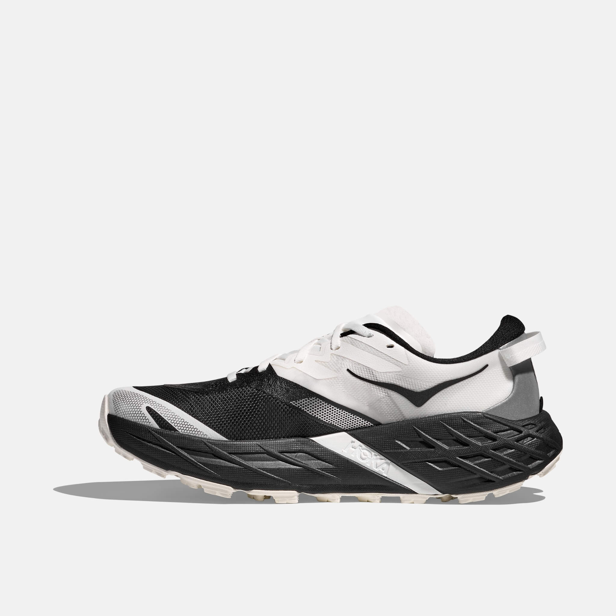 Męskie czarno-białe sneakersy Hoka Speedgoat 7