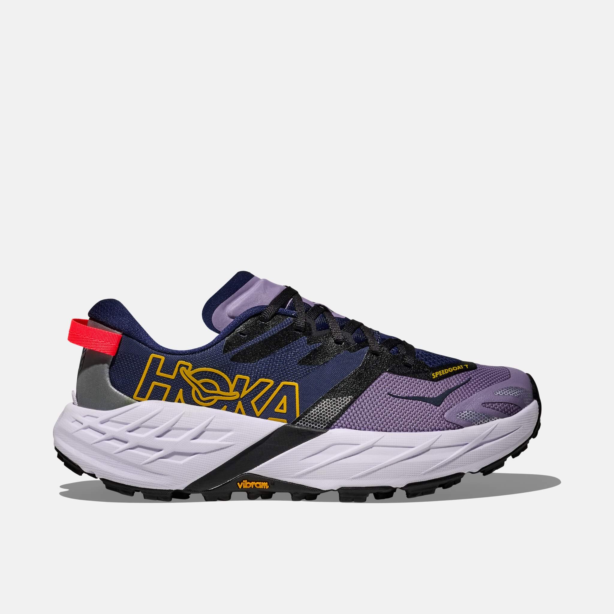 Damskie fioletowo-niebieskie sneakersy Hoka Speedgoat 7