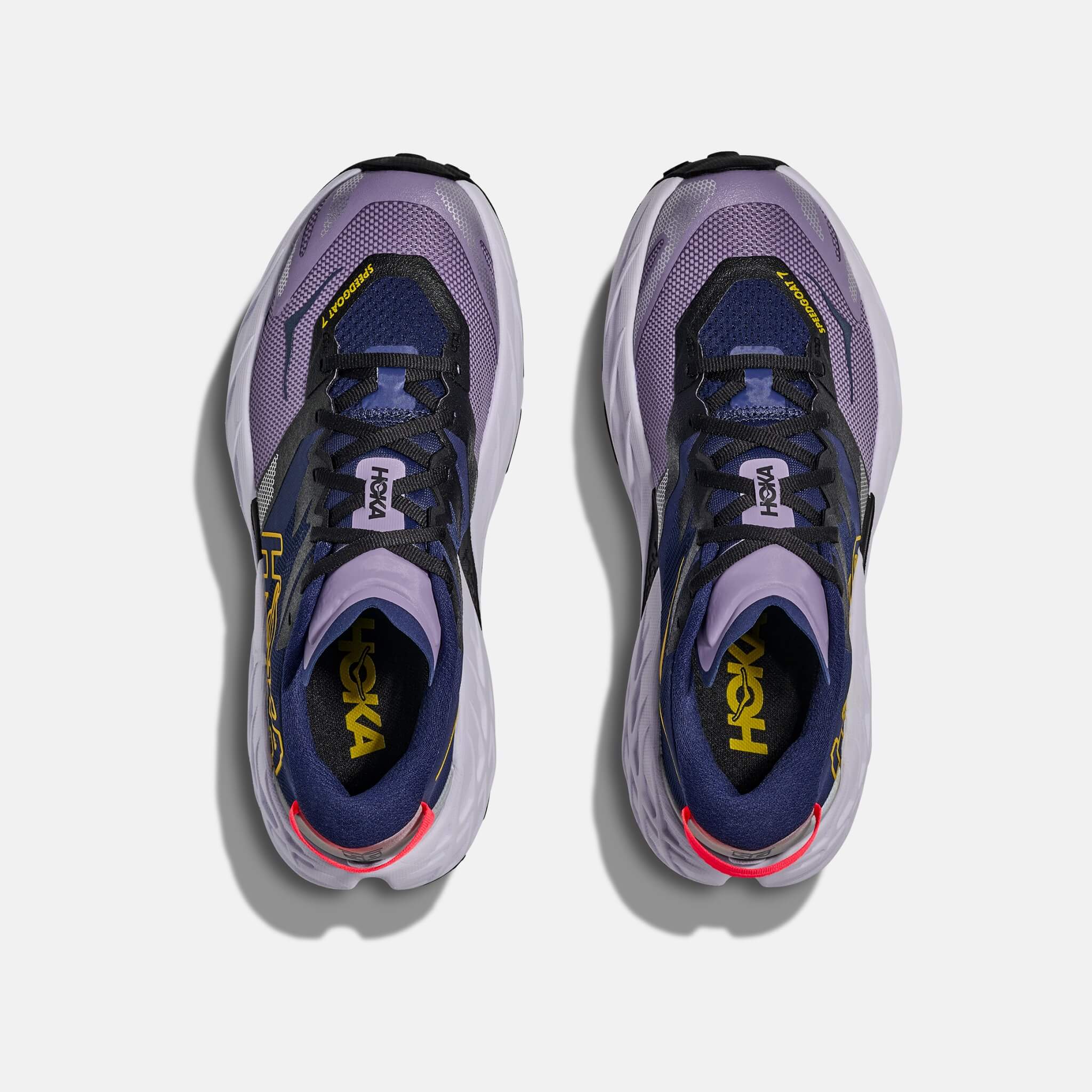 Damskie fioletowo-niebieskie sneakersy Hoka Speedgoat 7