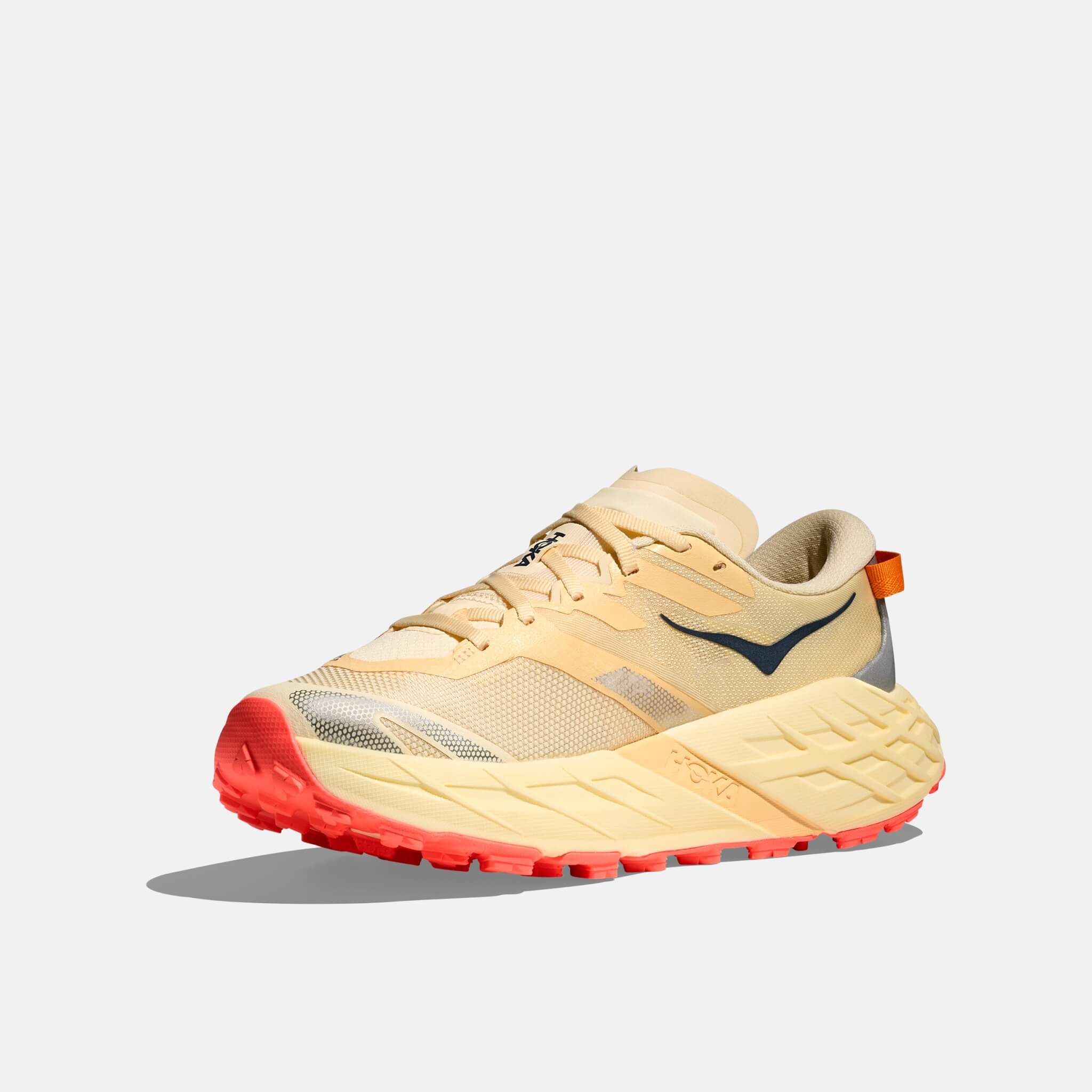 Damskie żółto-beżowe sneakersy Hoka Speedgoat 7