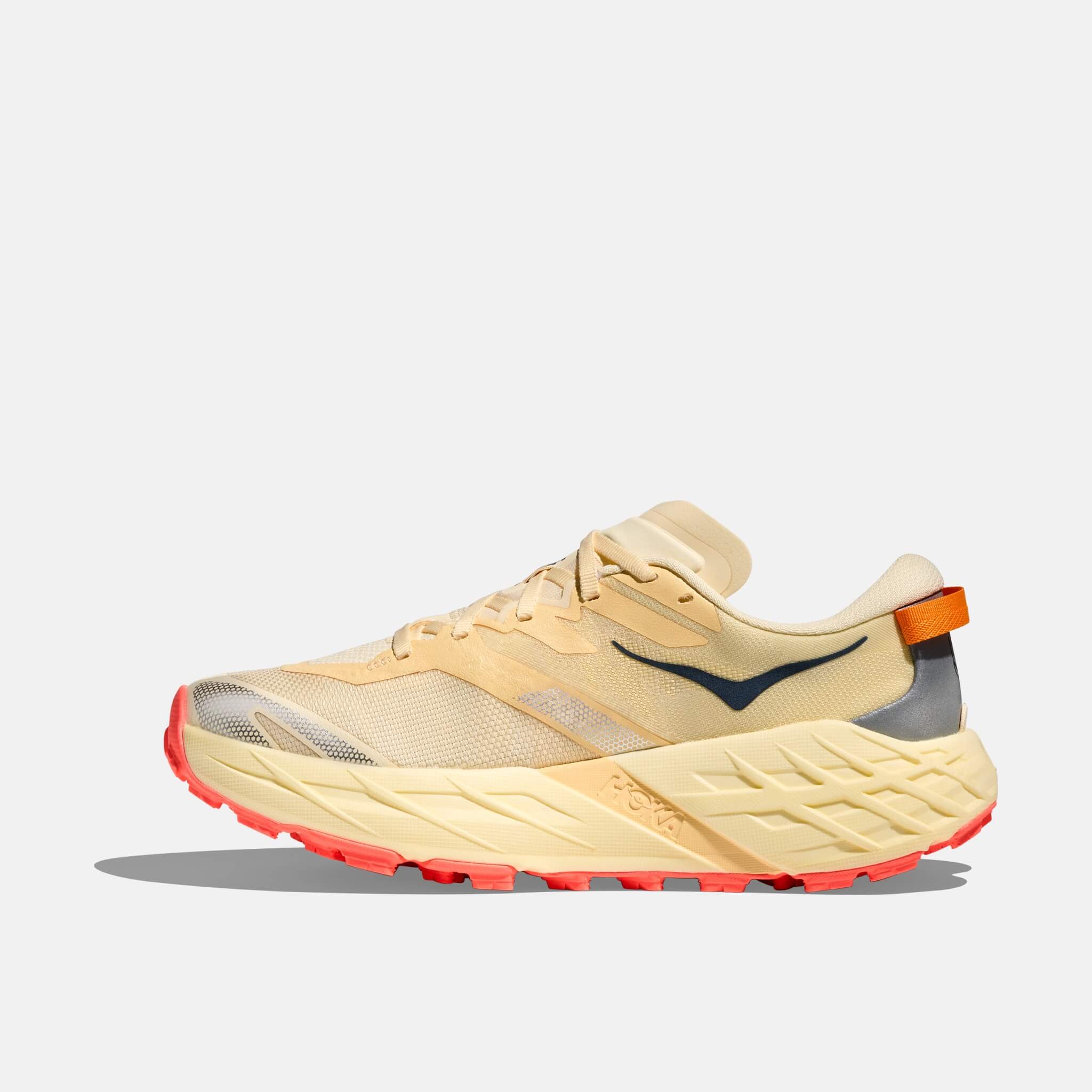 Damskie żółto-beżowe sneakersy Hoka Speedgoat 7