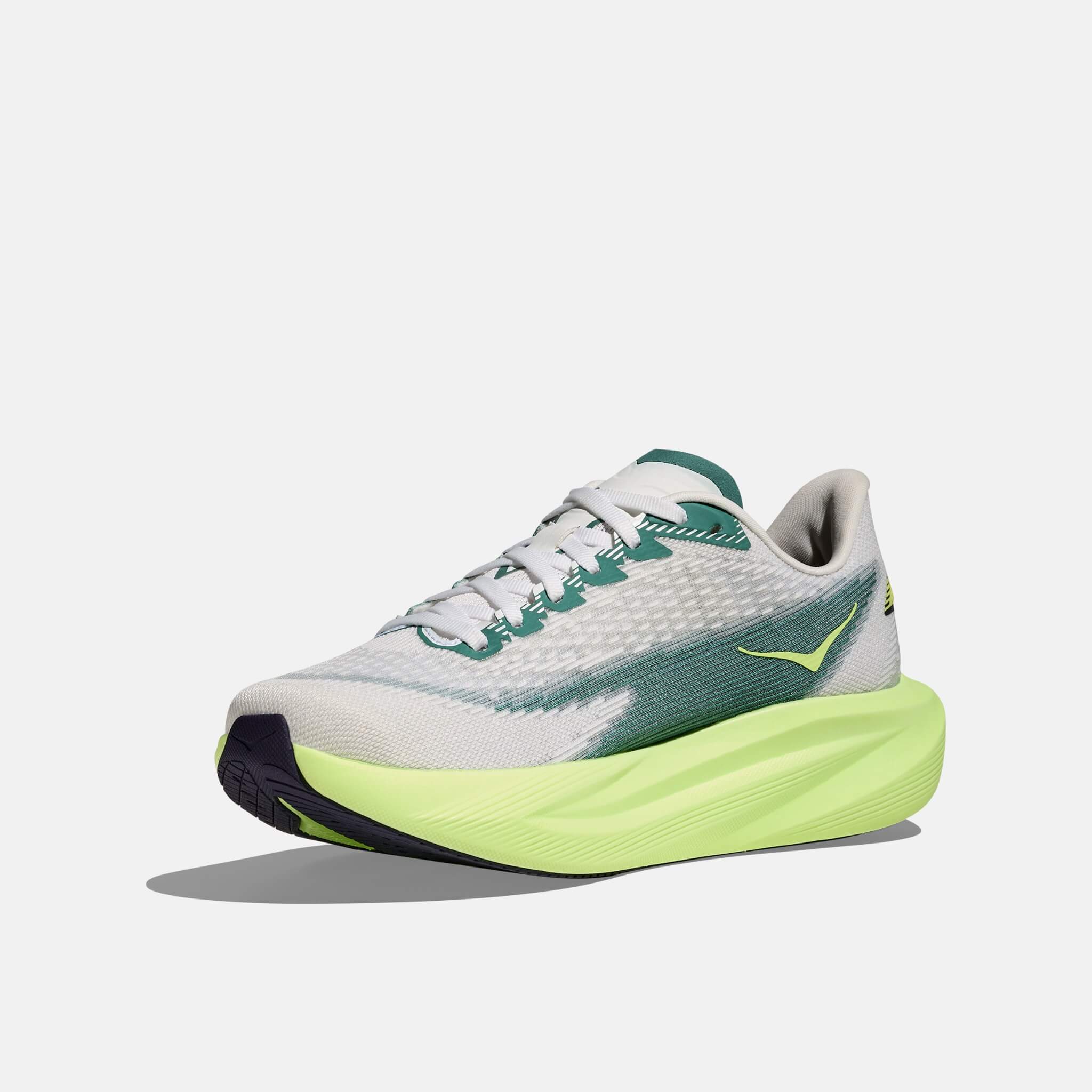 Hoka Mach 7 Women's Gray-Green Running Shoes