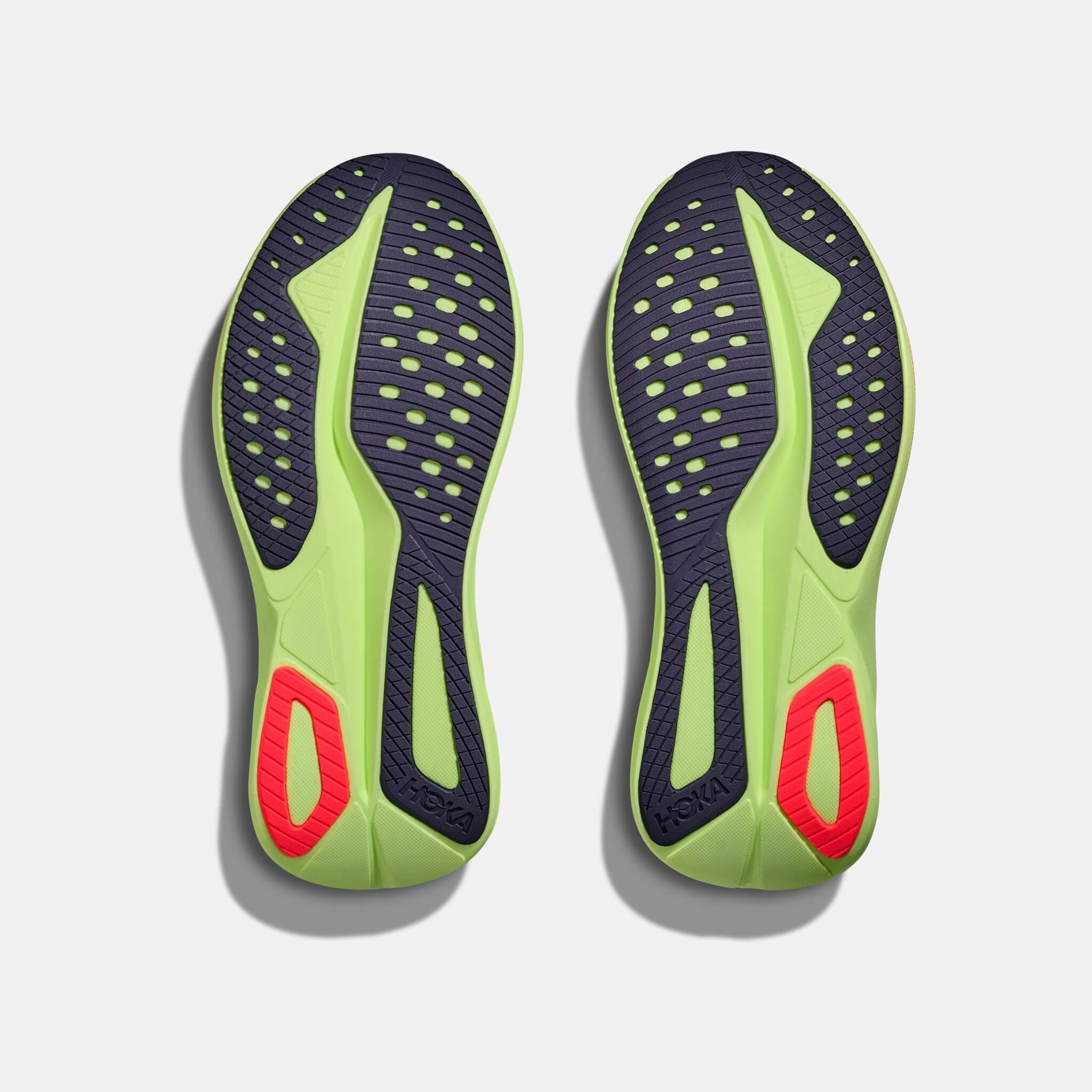 Hoka Mach 7 Women's Gray-Green Running Shoes