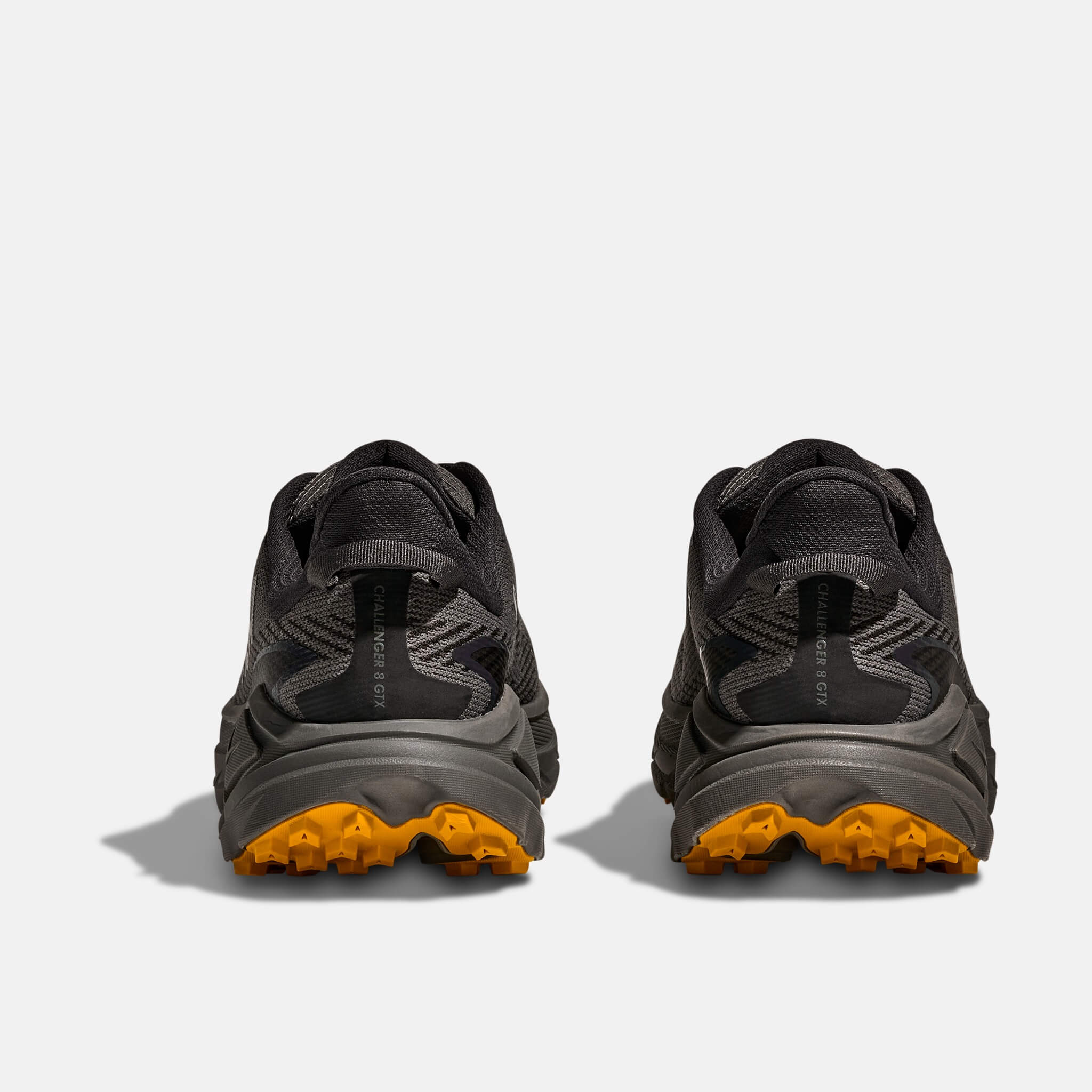 Męskie szaro-czarne sneakersy Hoka Challenger 8 GTX