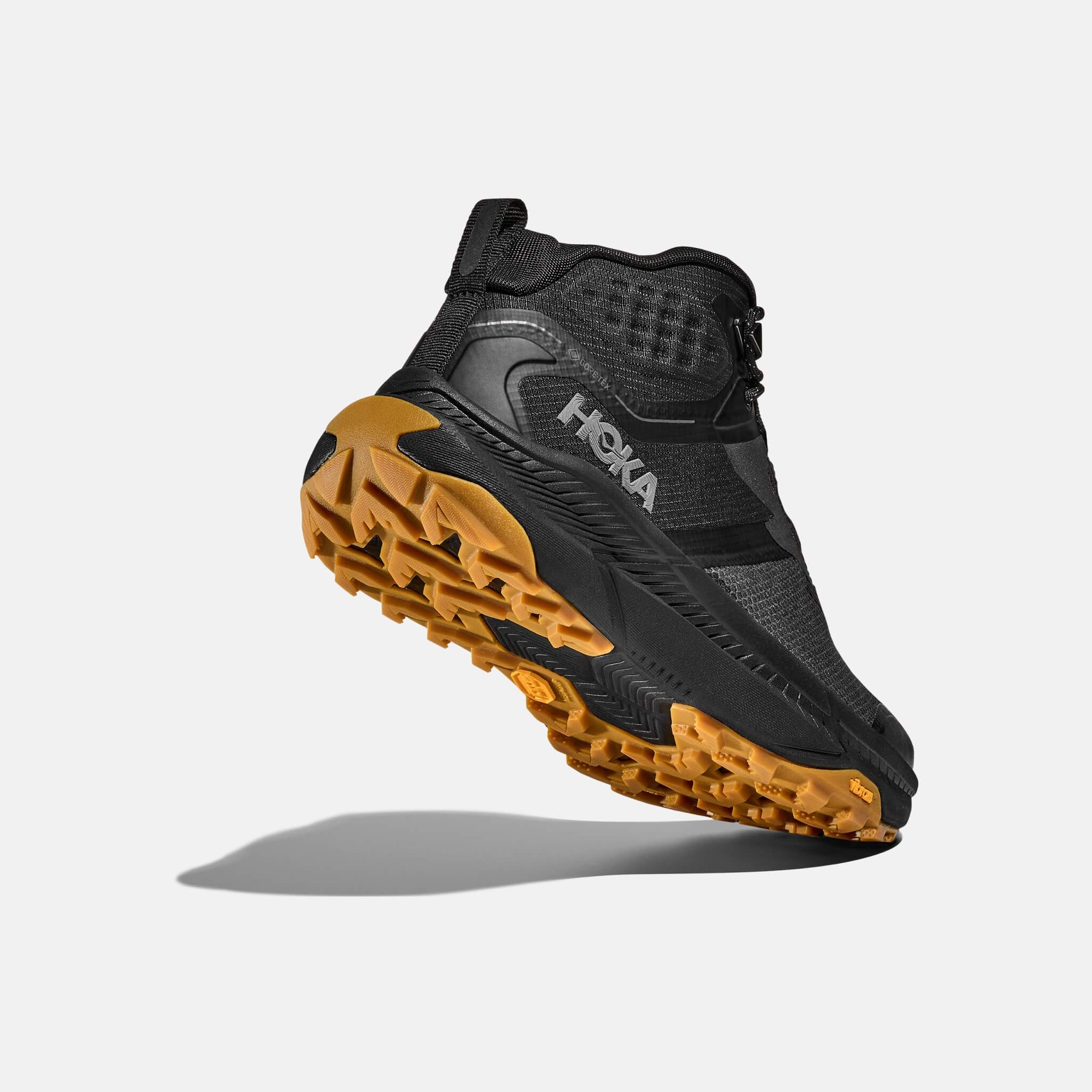 Men's Black Hoka Transport Hike GTX Outdoor Shoes
