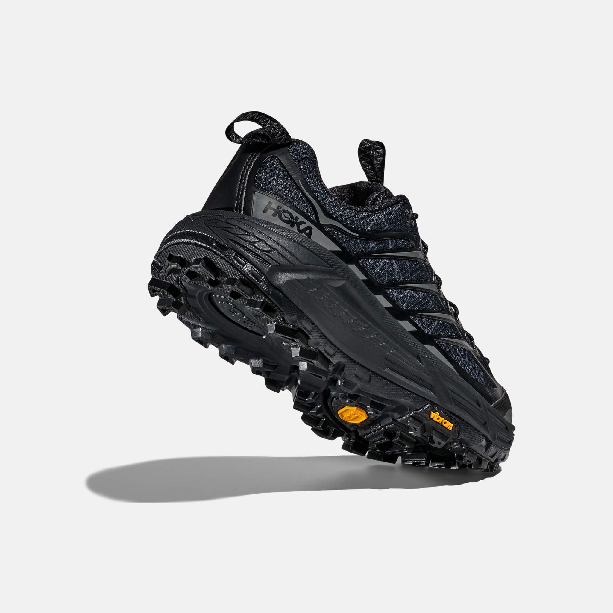 Unisex Black Hoka Mafate Three2 Wordmark Sneakers
