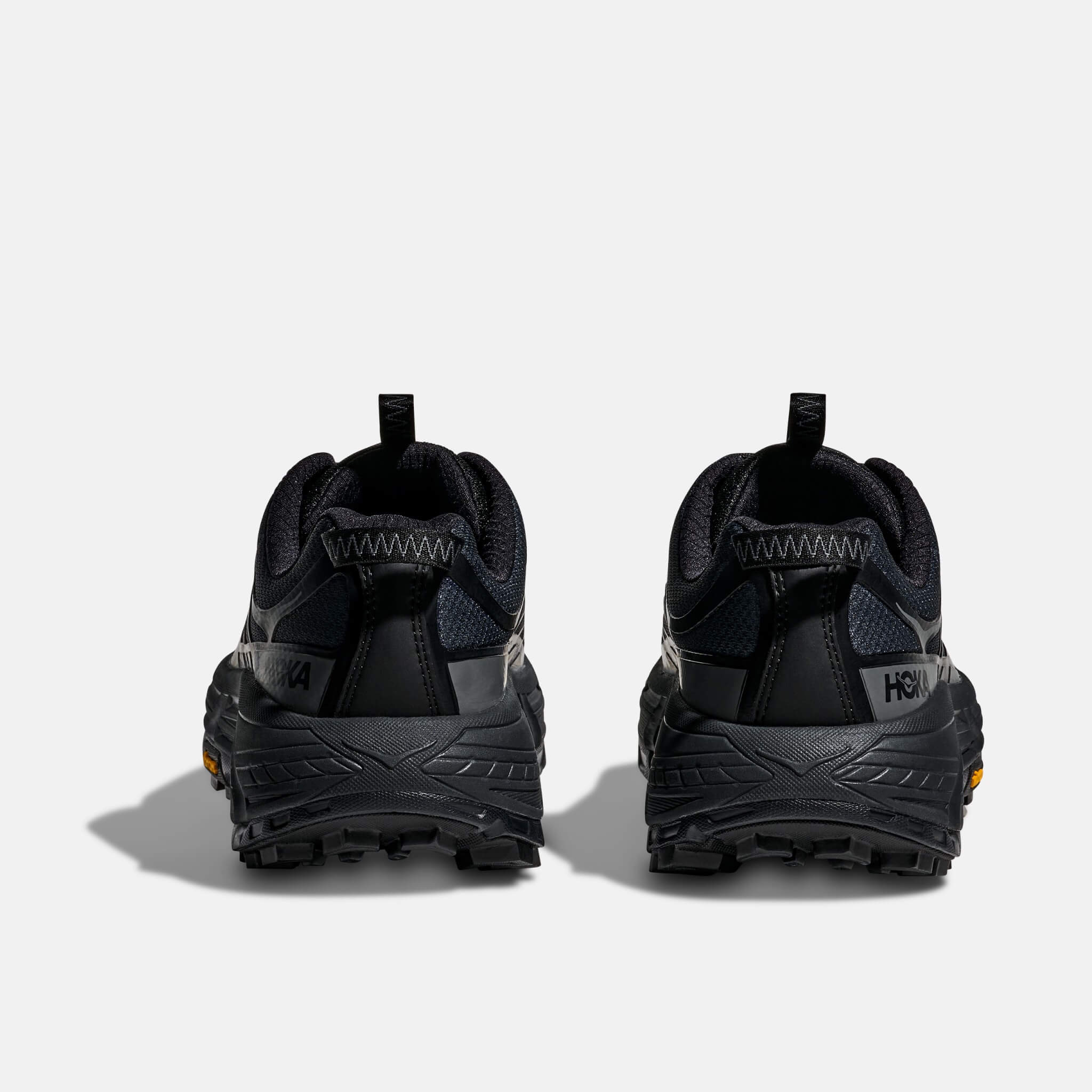 Unisex Black Hoka Mafate Three2 Wordmark Sneakers
