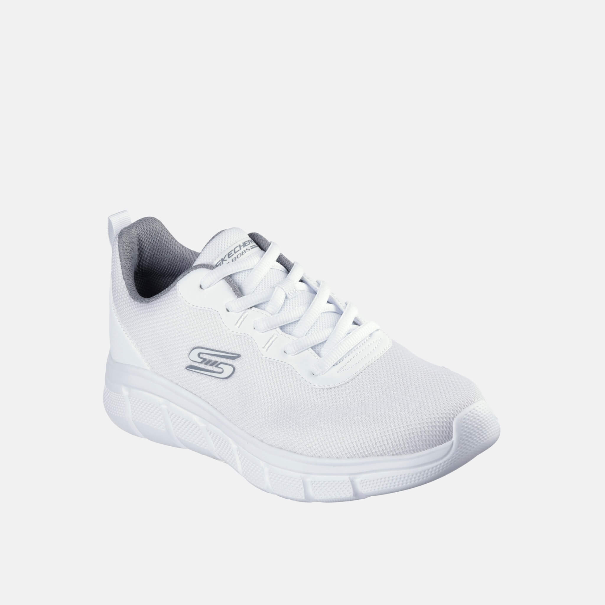 Męskie białe sneakersy Skechers Bobs Sport B Flex – Icy Edge