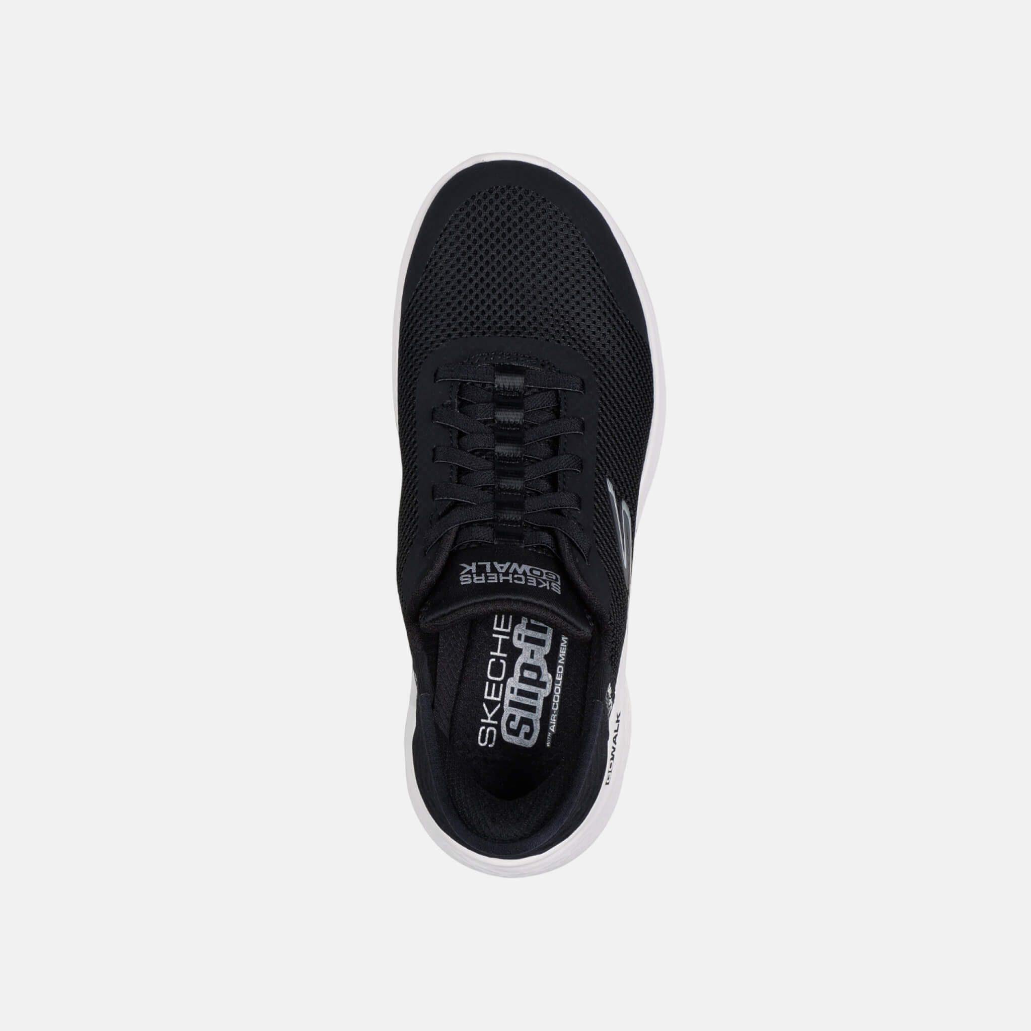 Damskie czarne sneakersy Skechers Go Walk Flex – Grand Entry