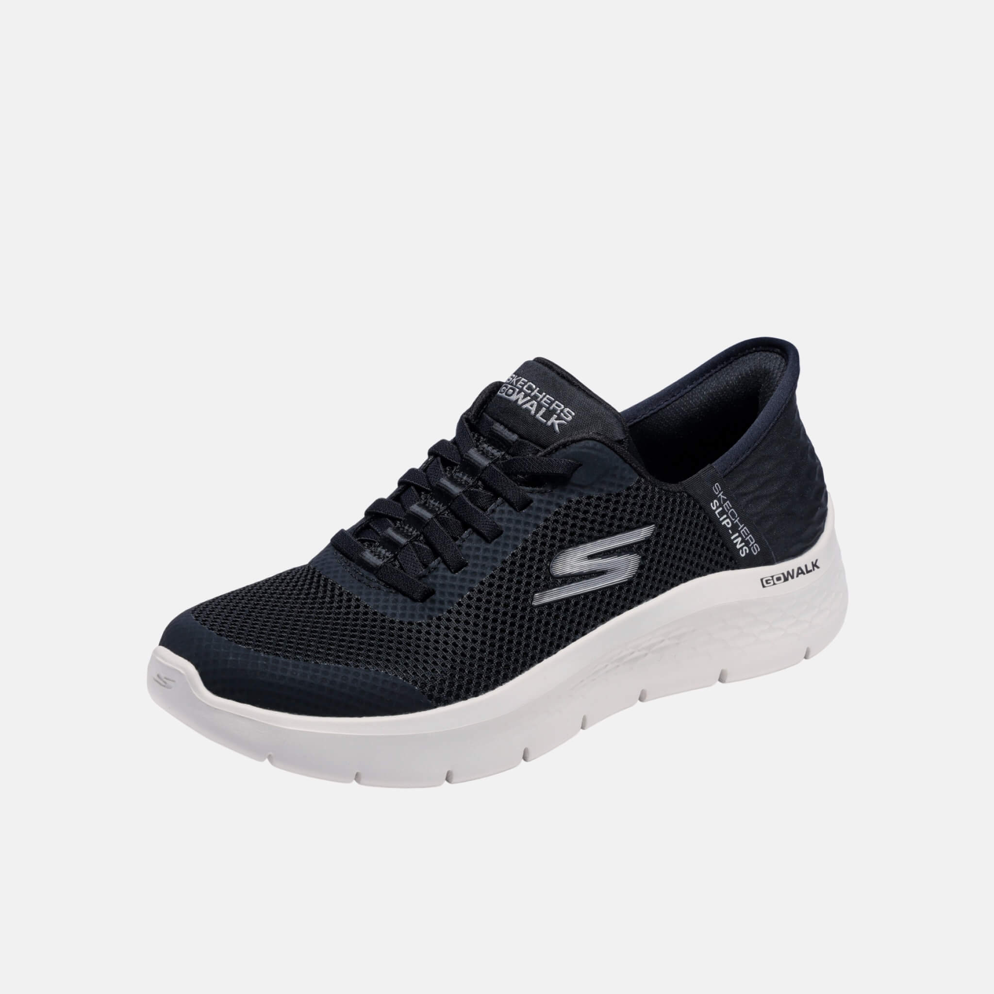 Damskie czarne sneakersy Skechers Go Walk Flex – Grand Entry