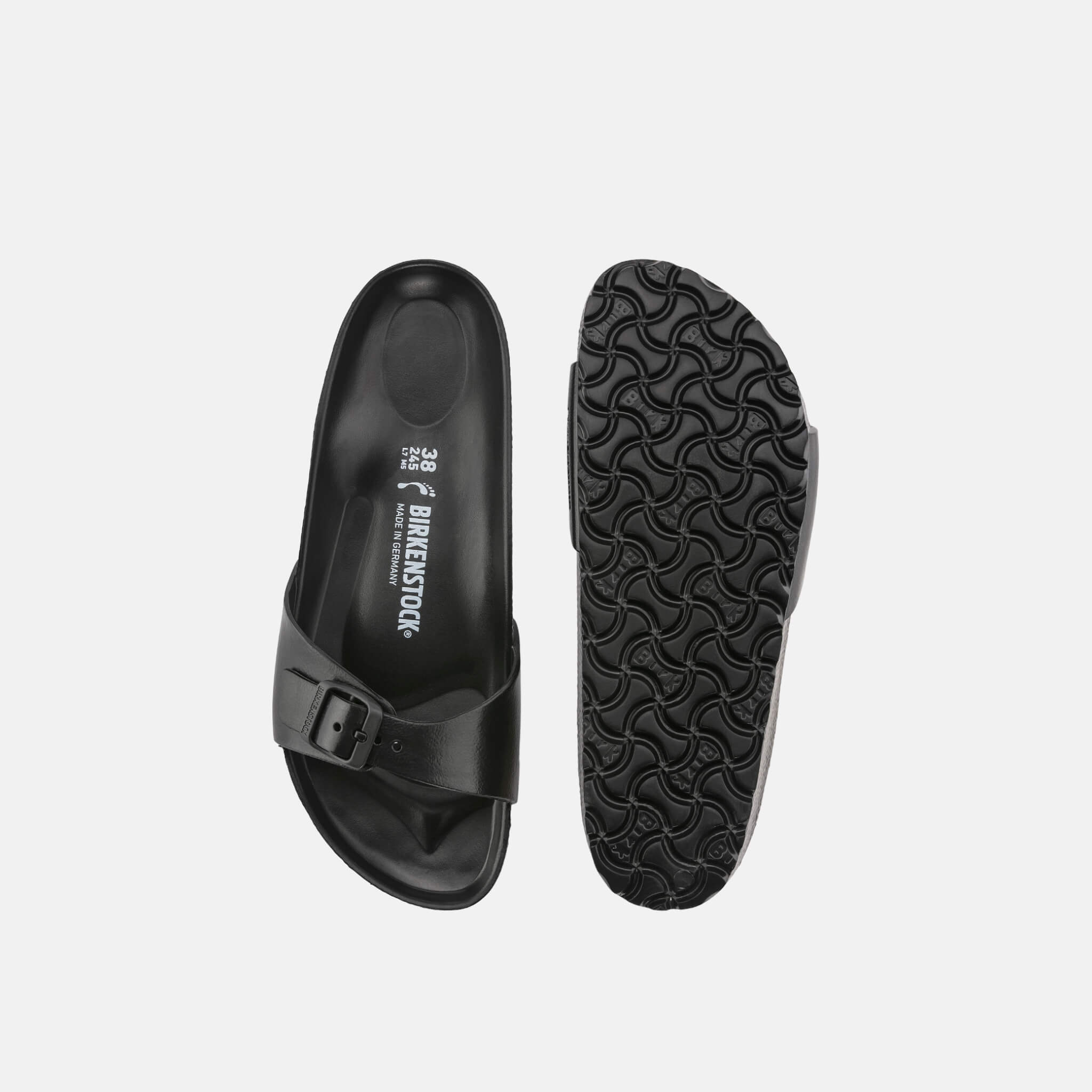 Czarne klapki Birkenstock Madrid Eva
