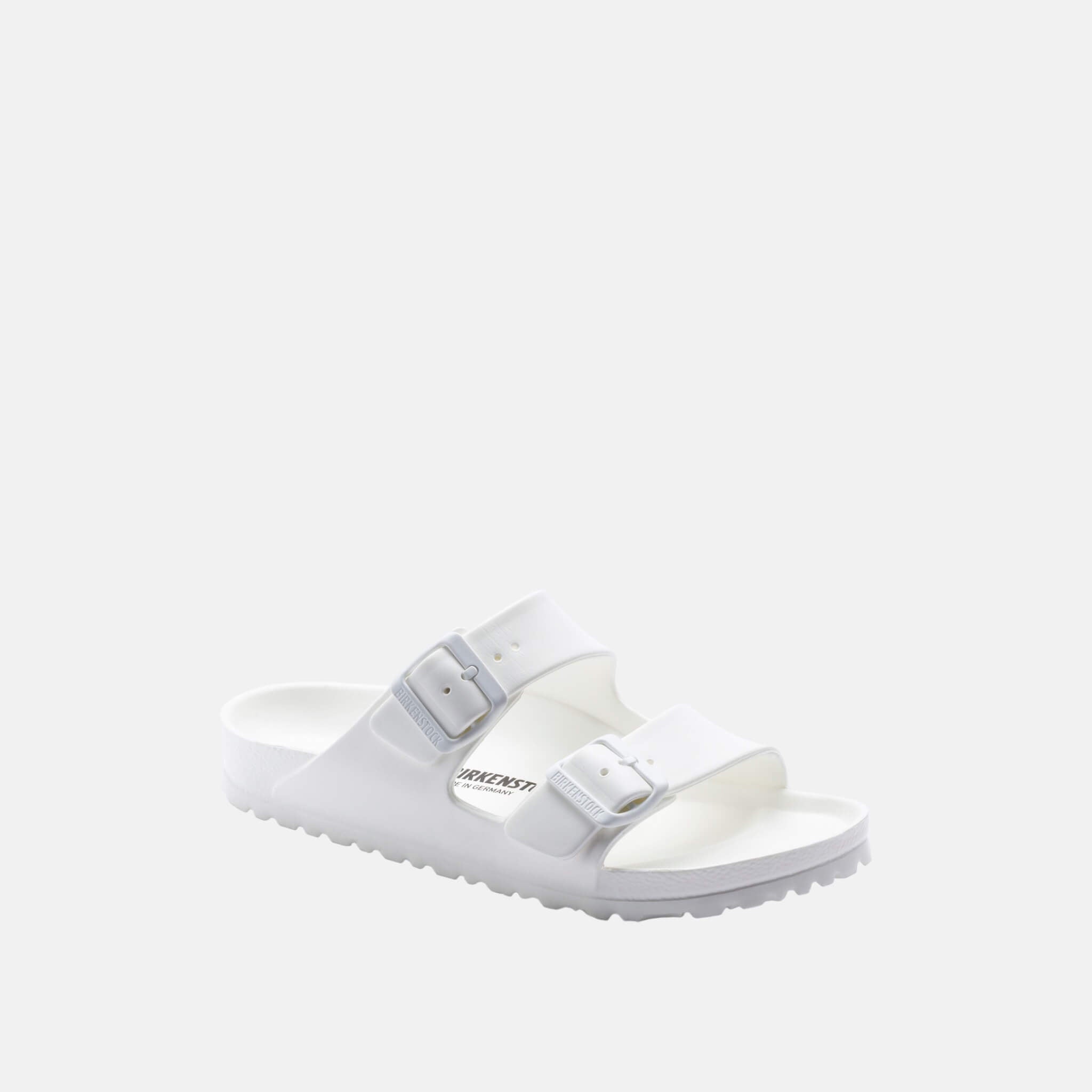 Białe klapki Birkenstock Arizona EVA w rozmiarze regular