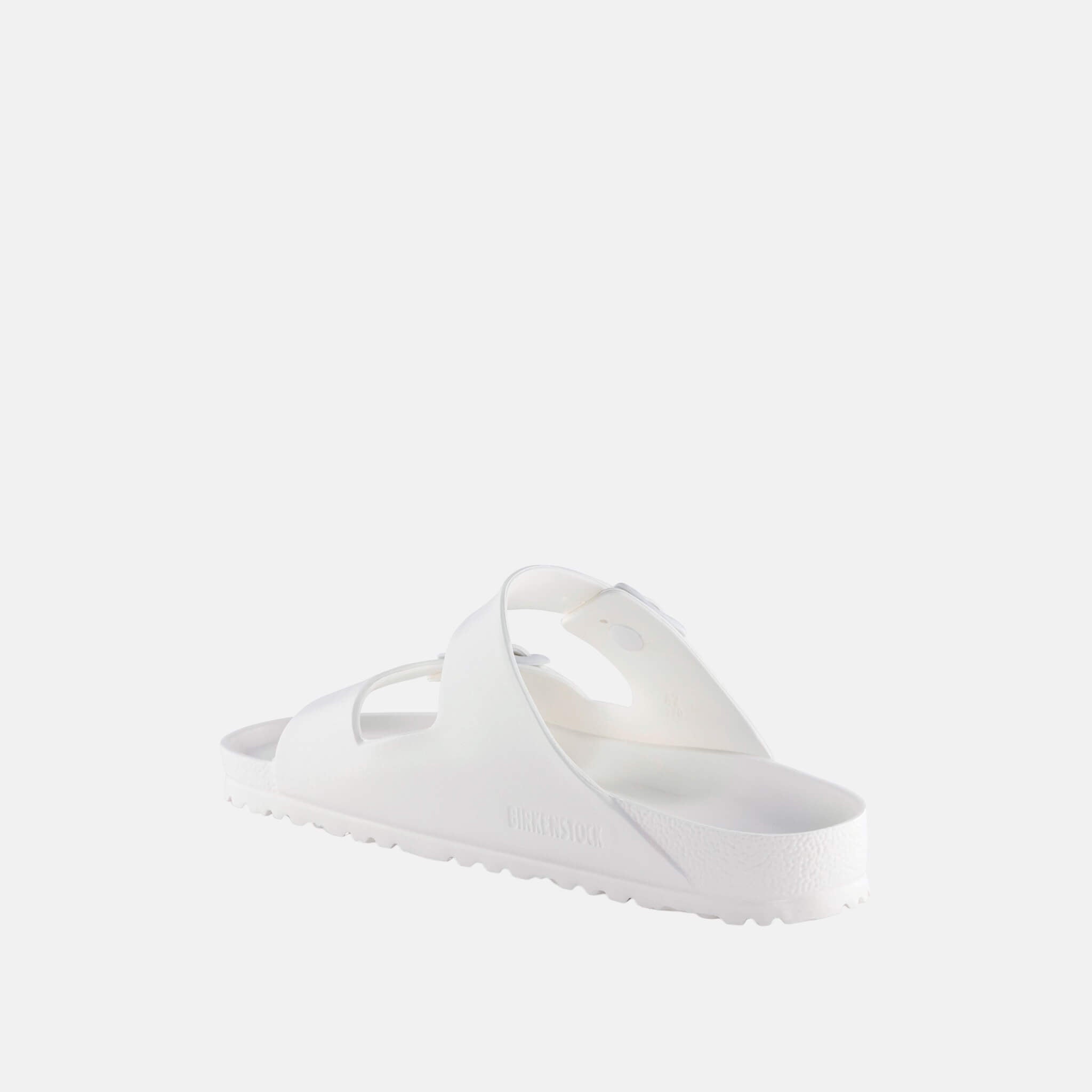 Białe klapki Birkenstock Arizona EVA w rozmiarze regular