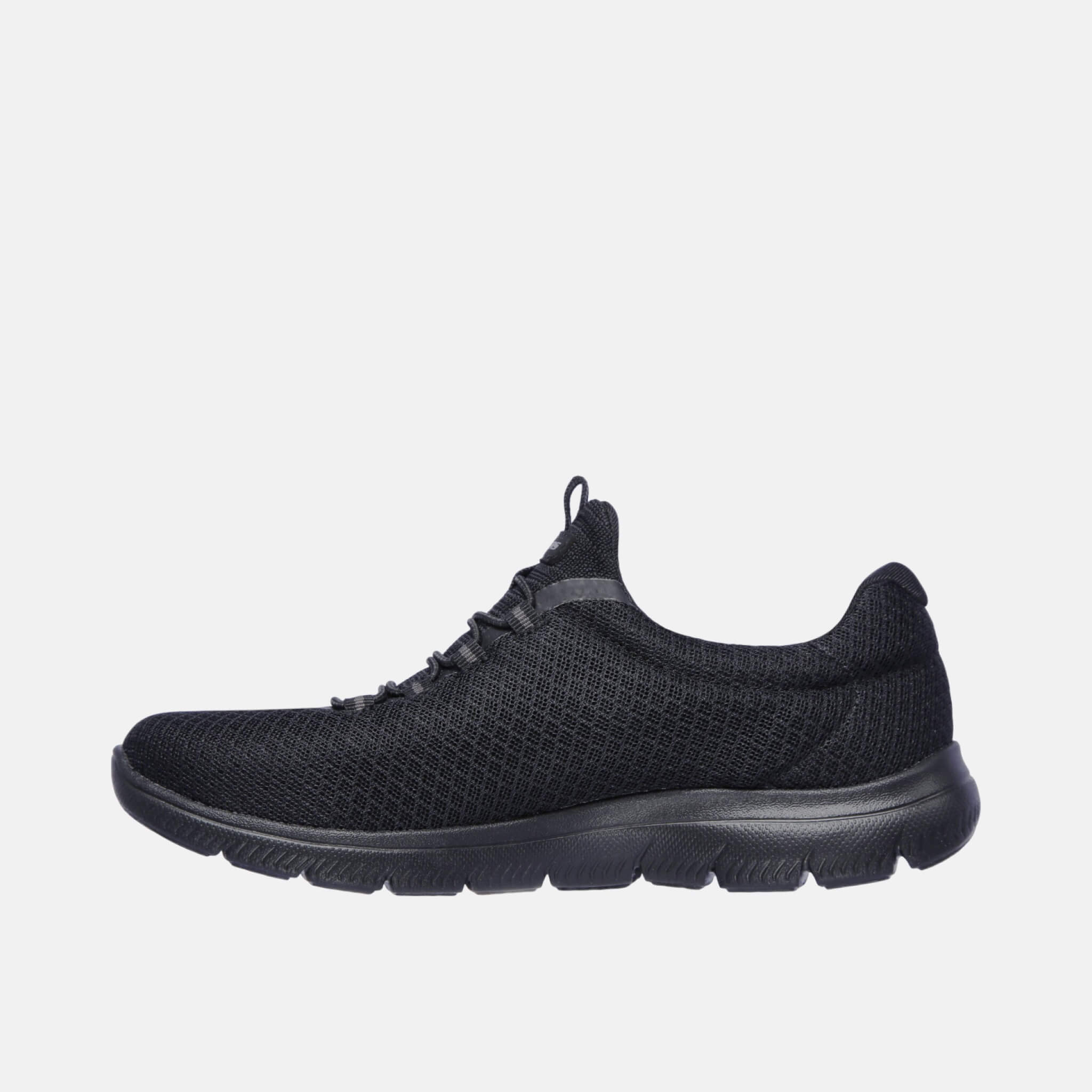 Damskie czarne sneakersy Skechers Summits