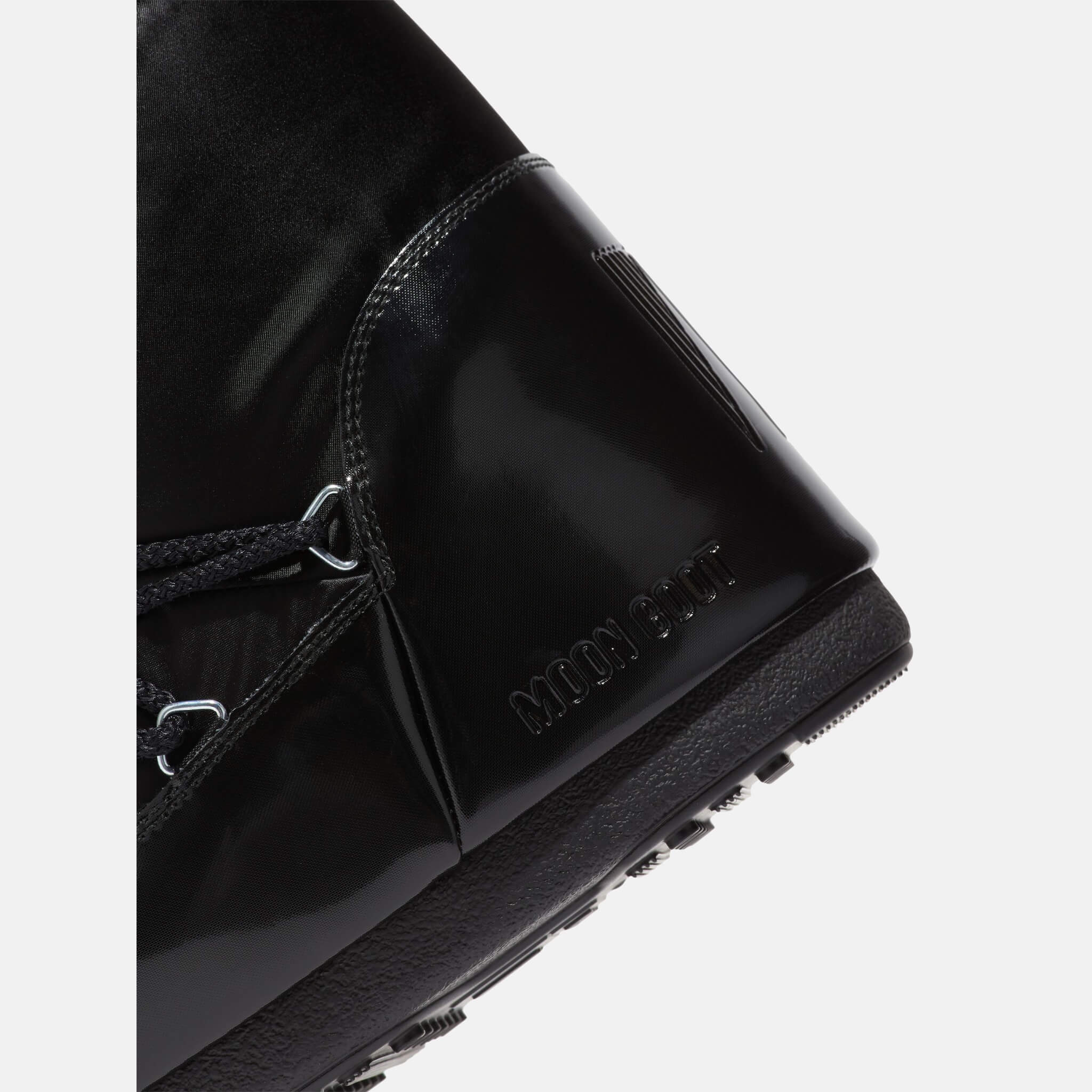 Damskie czarne śniegowce Moon Boot Glance
