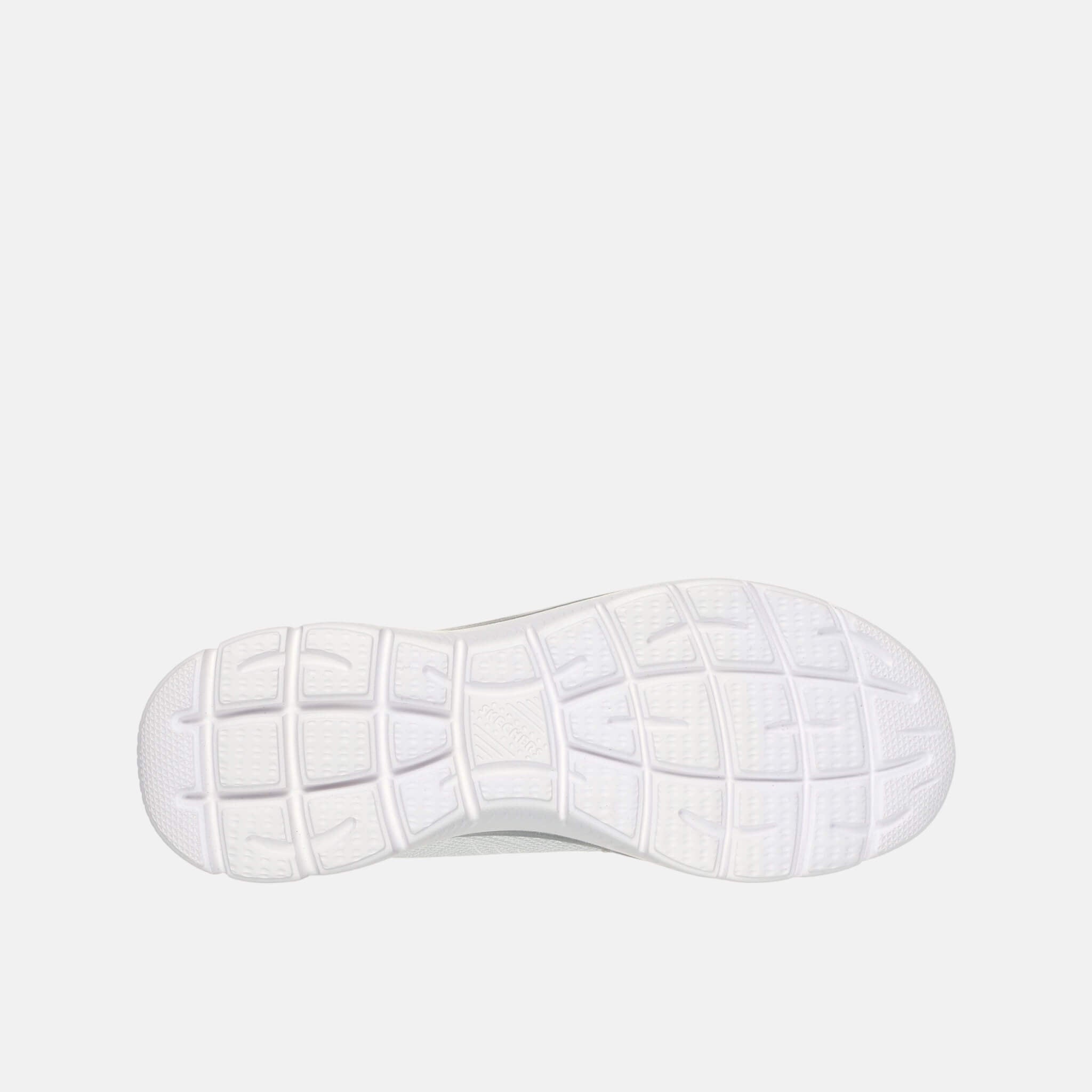 Damskie biało–srebrne sneakersy Skechers Summits – Artistry Chic