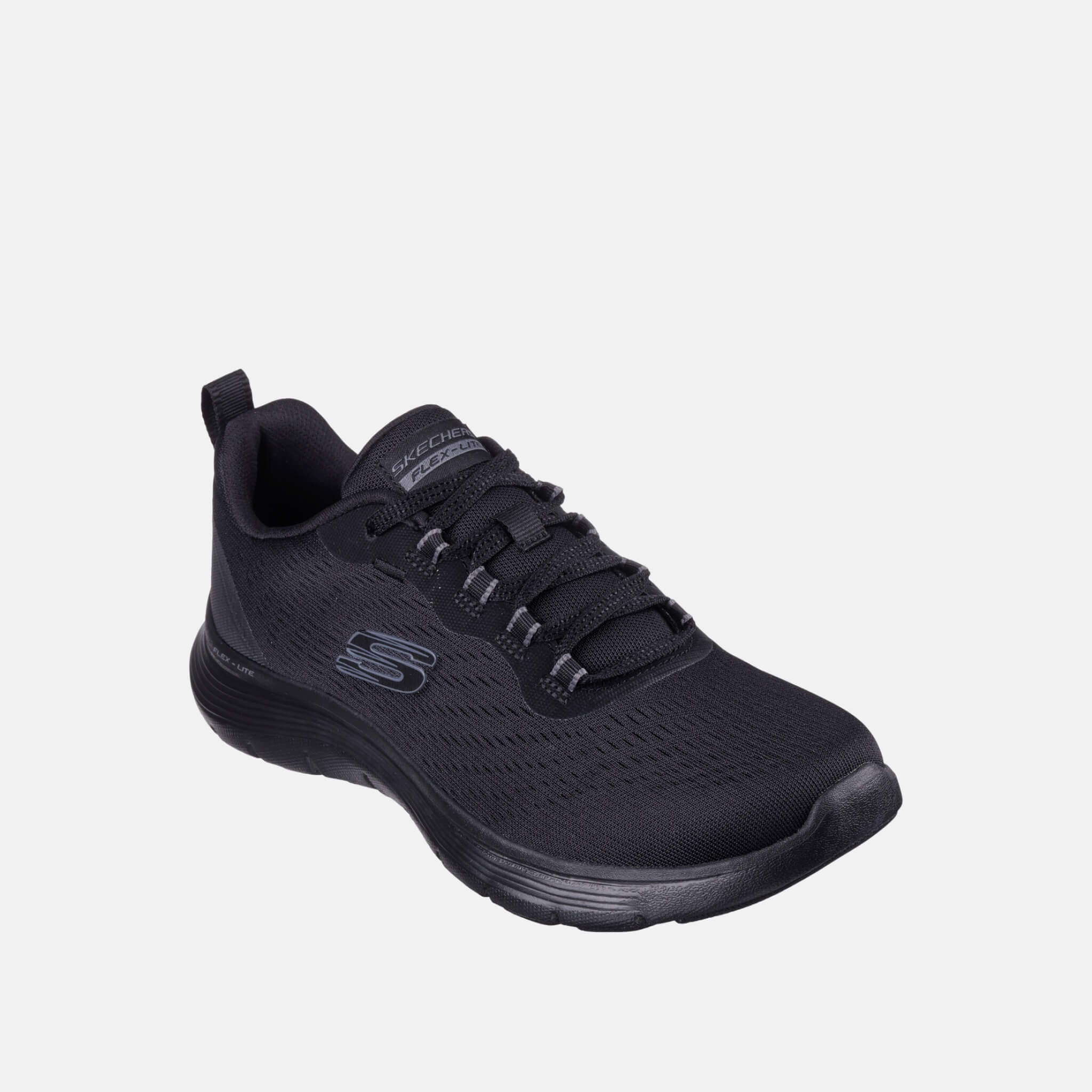 Damskie czarne sneakersy Skechers Flex Appeal 5.0