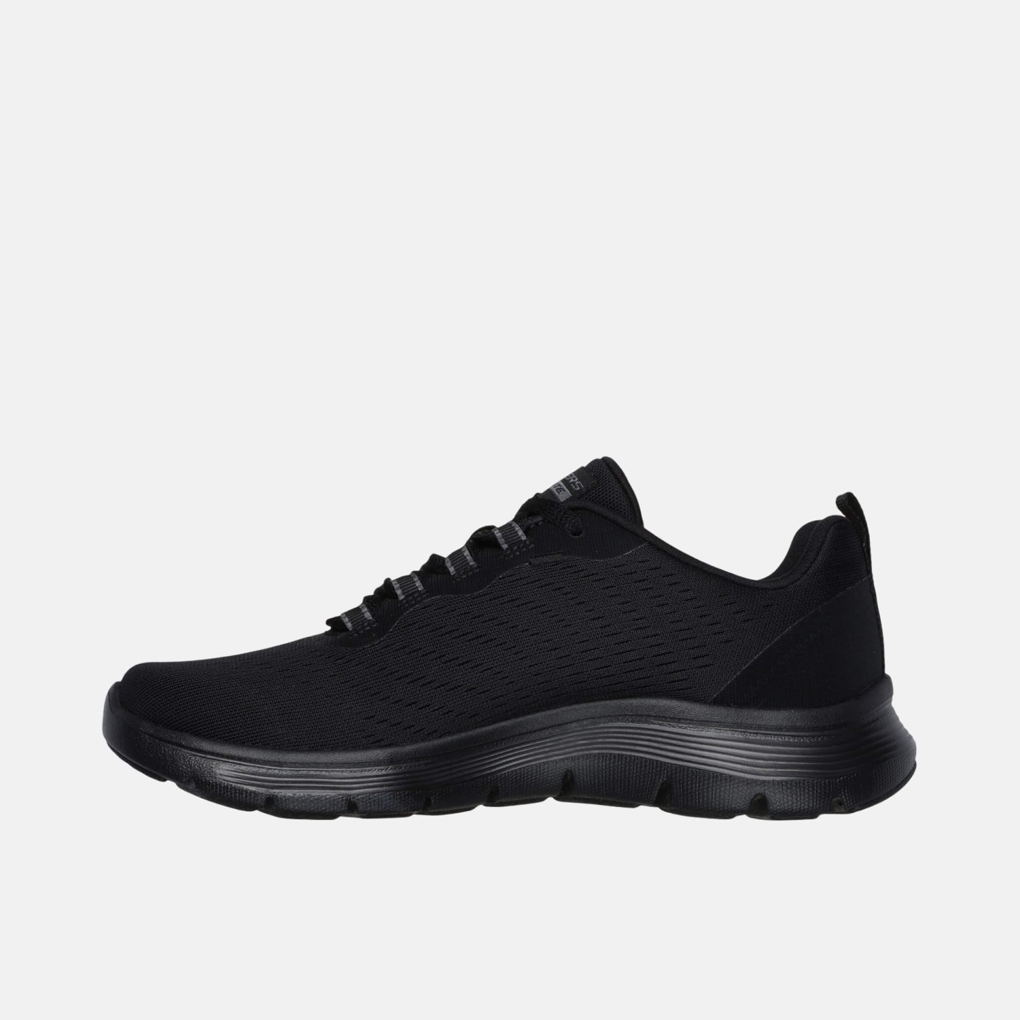 Damskie czarne sneakersy Skechers Flex Appeal 5.0