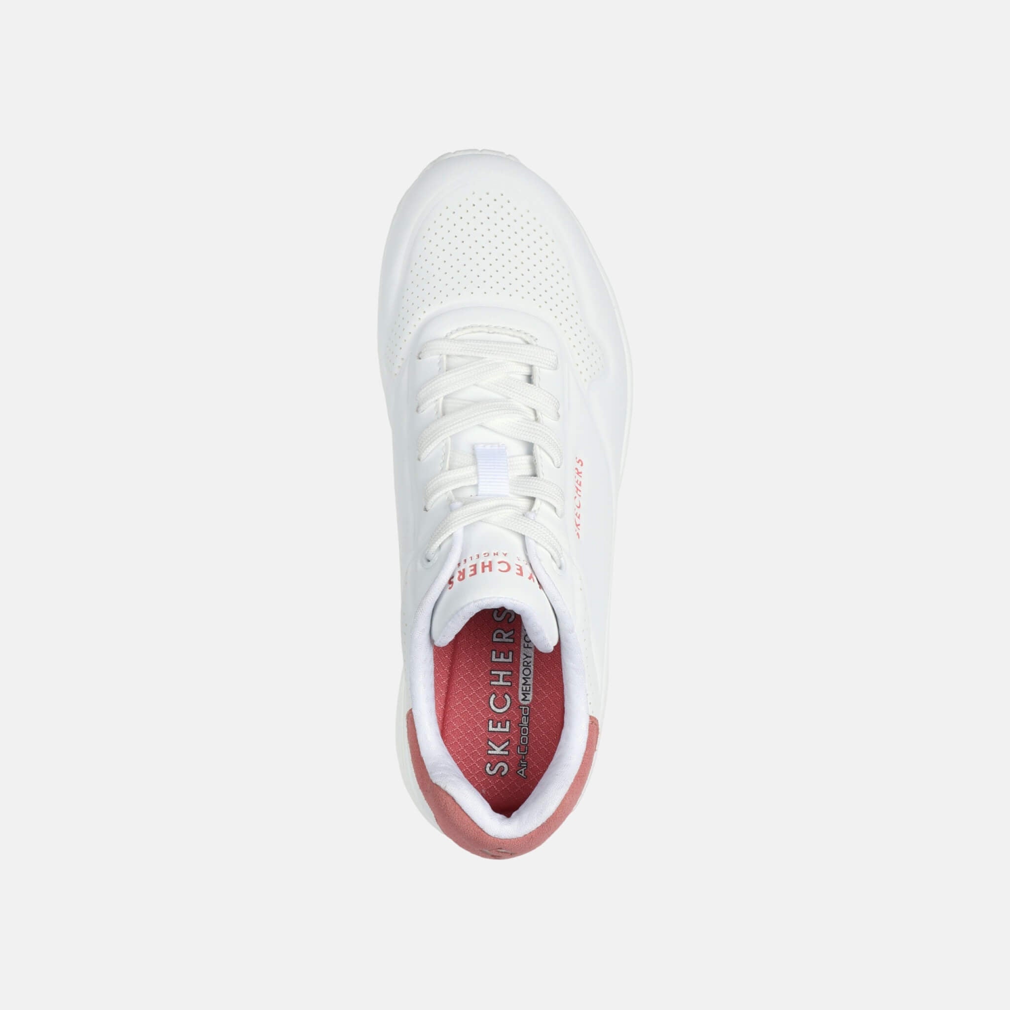 Damskie białe sneakersy Skechers Uno – Pop Back