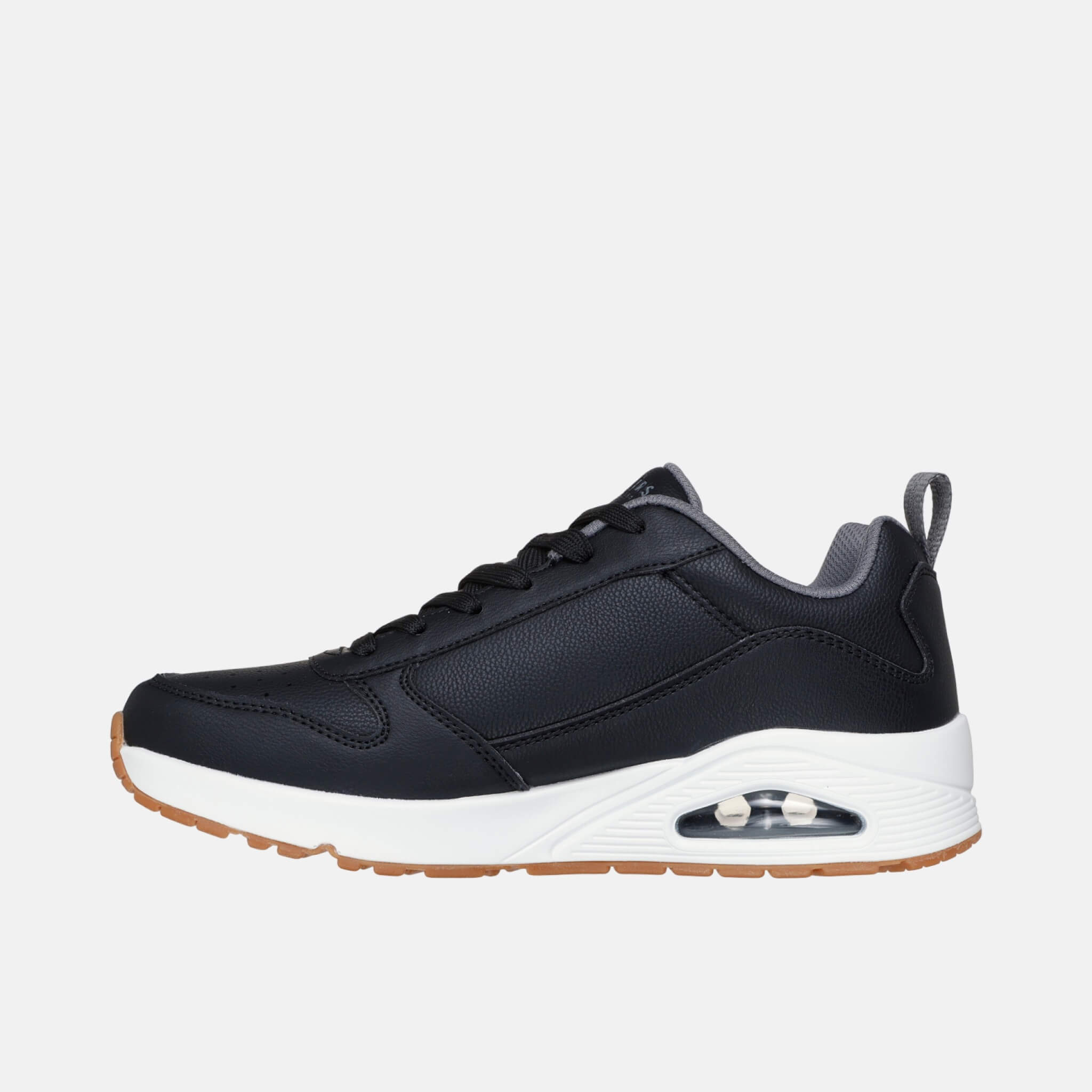 Męskie czarno–szare sneakersy Skechers Uno – Alder