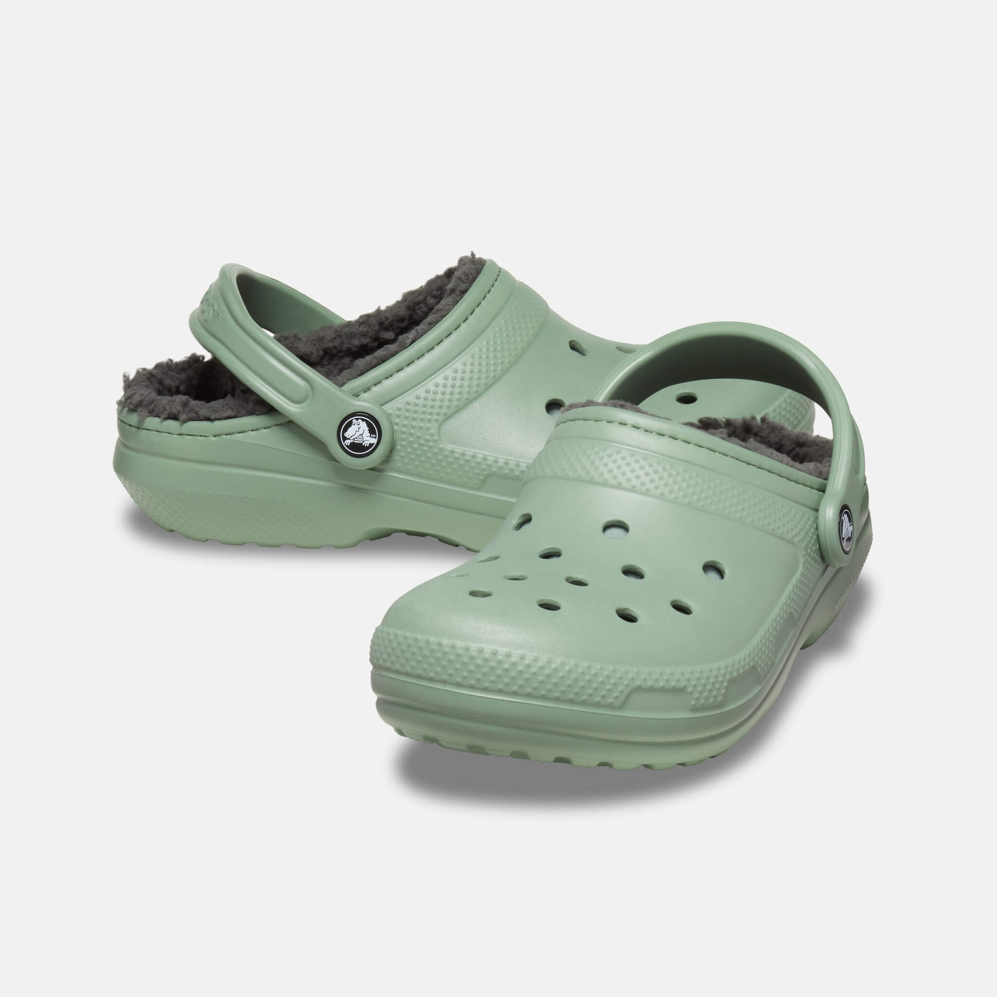 Classic Lined Clog Moss/Multi