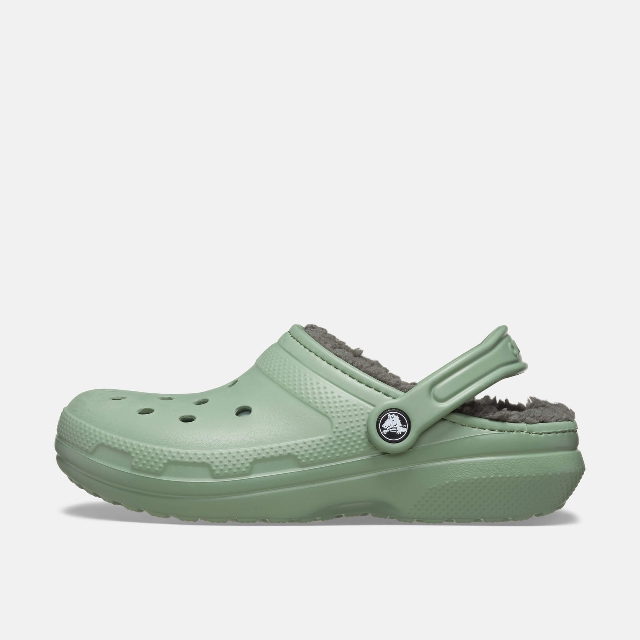 Classic Lined Clog Moss/Multi