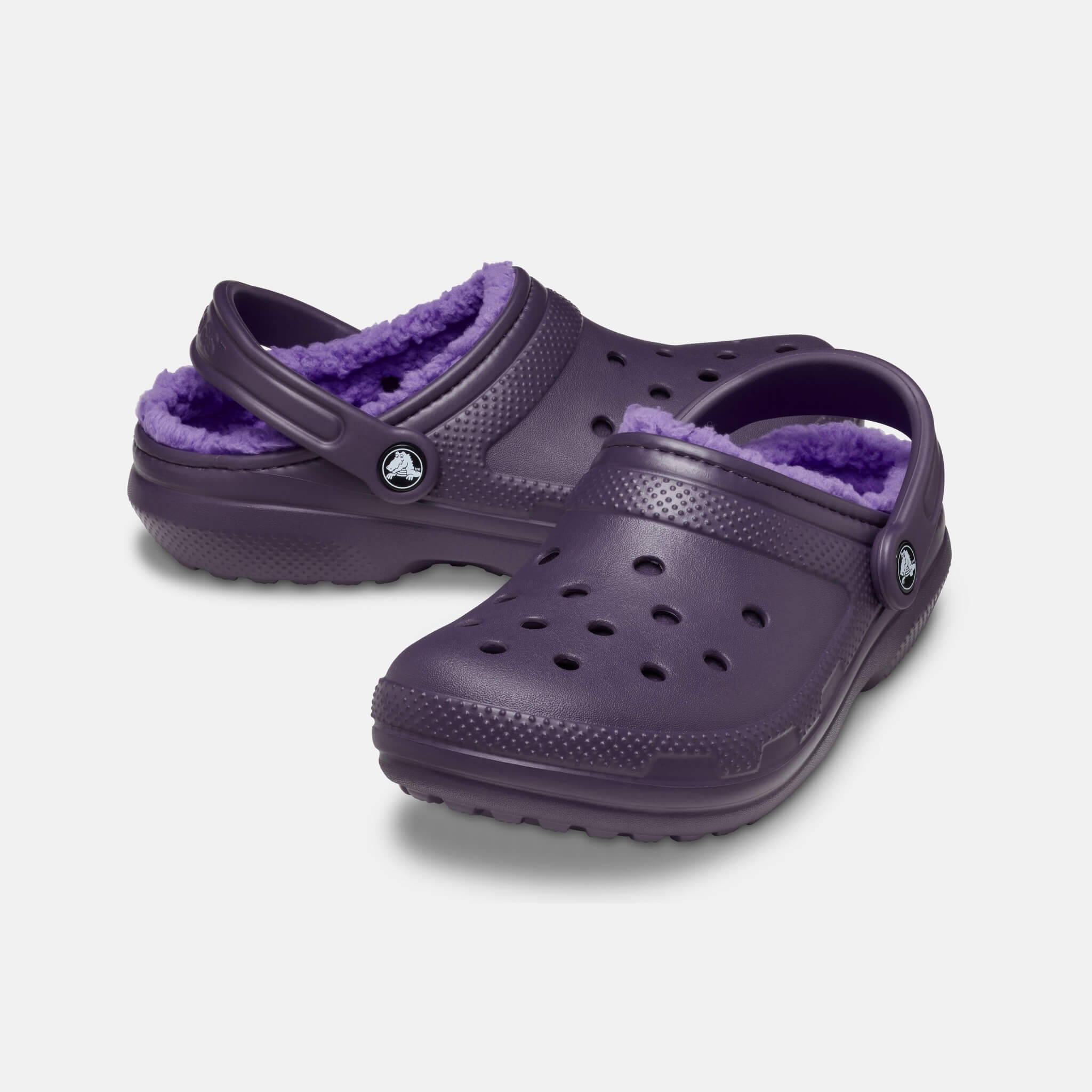 Classic Lined Clog Dark Iris
