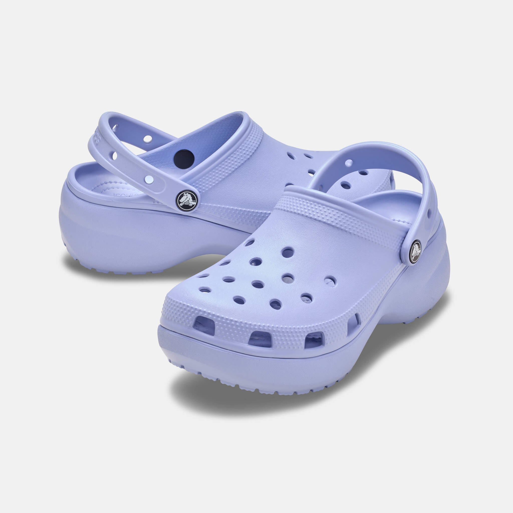 Classic Platform Clog W Blue Haze