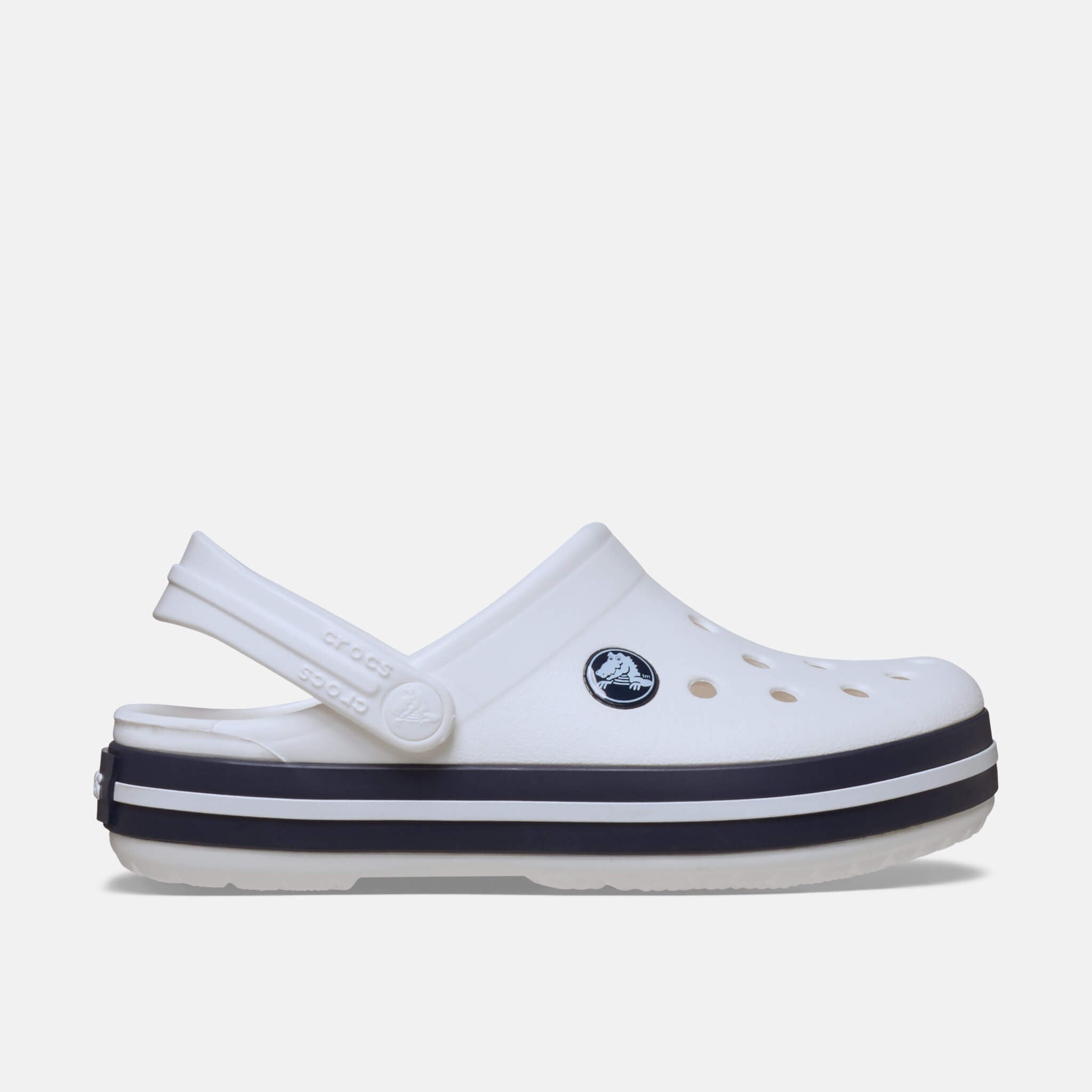 Crocband Clog T White/Navy
