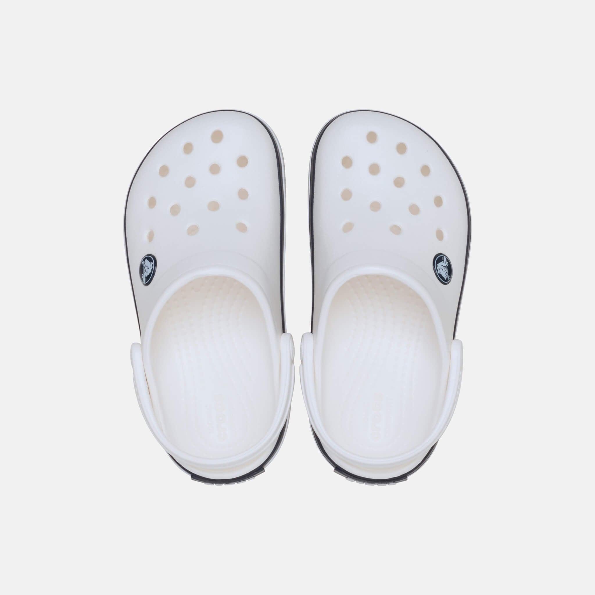 Crocband Clog T White/Navy