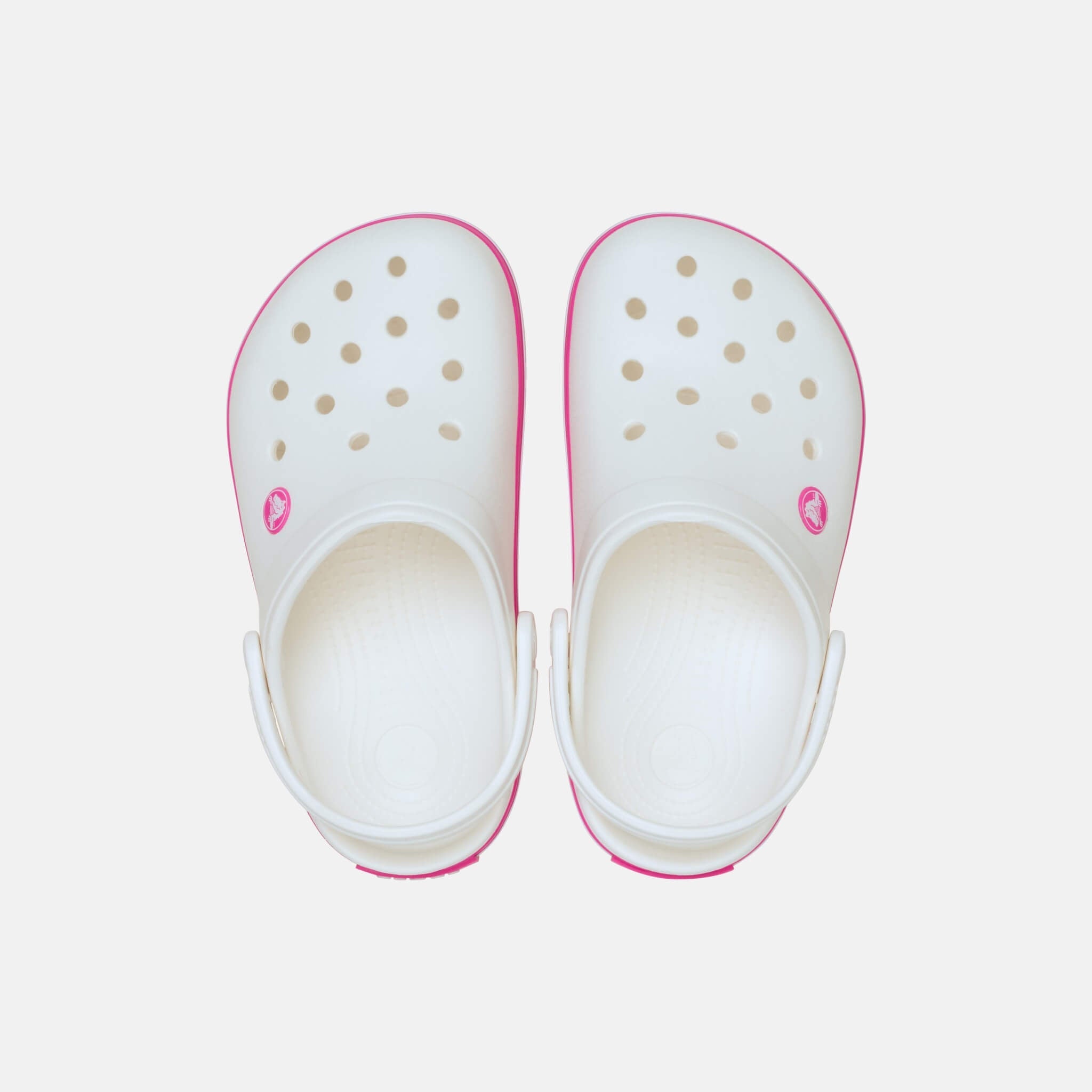 Crocband Clog T White/Pink Crush