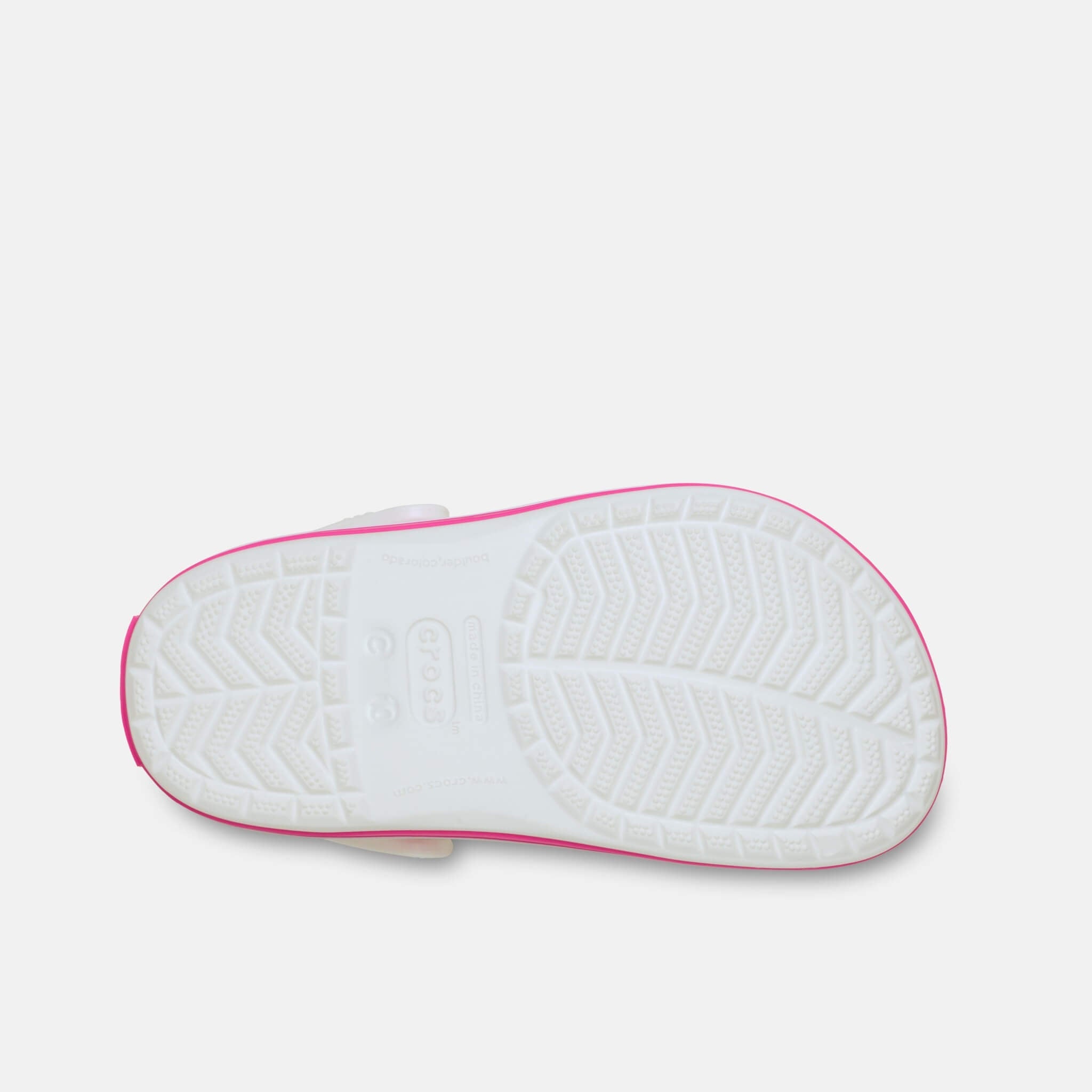 Crocband Clog T White/Pink Crush