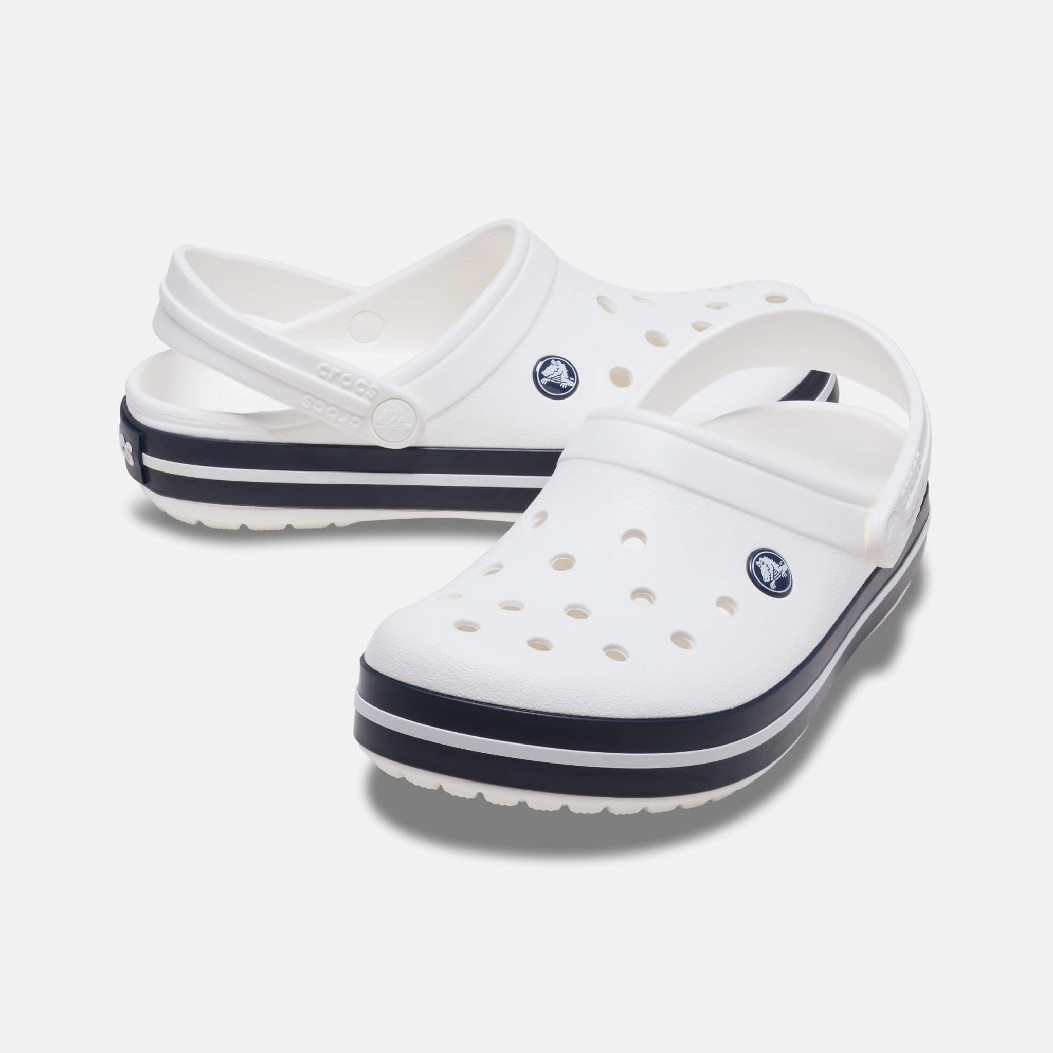Crocband Clog K White/Navy