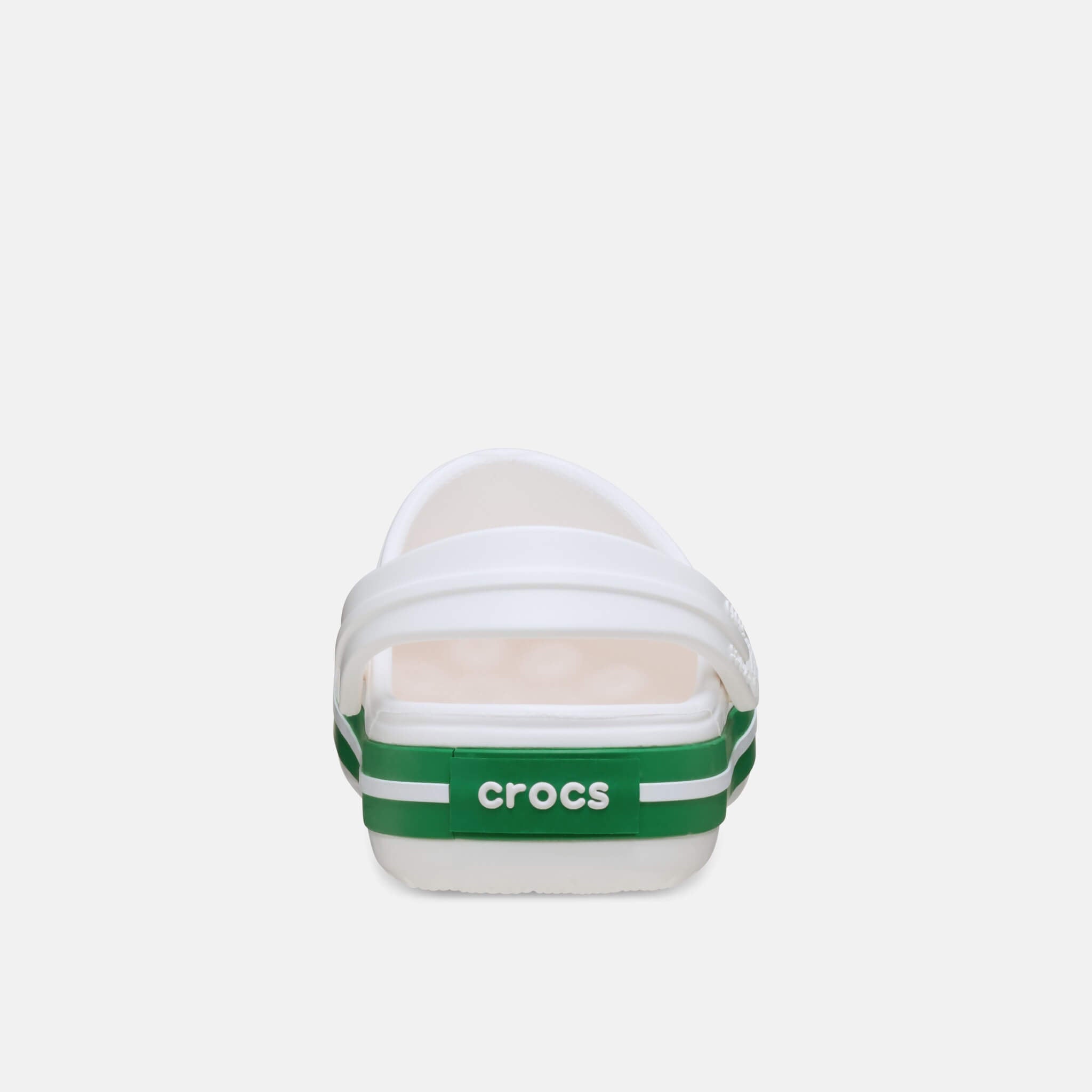 Crocband Clog K White/Green Ivy