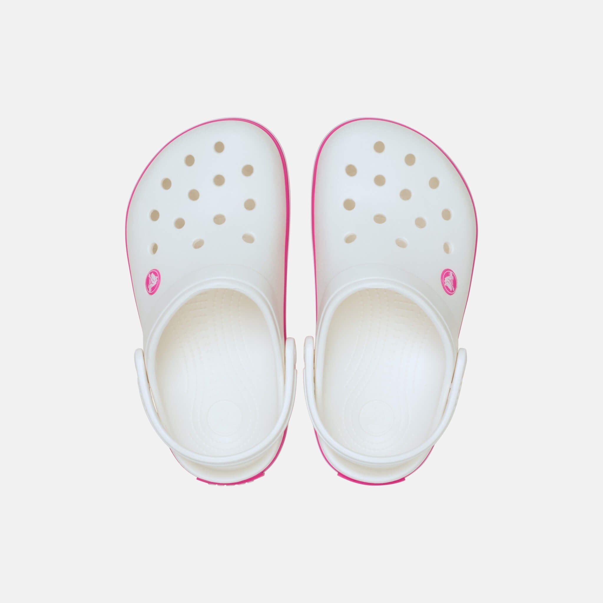 Crocband Clog K White/Pink Crush