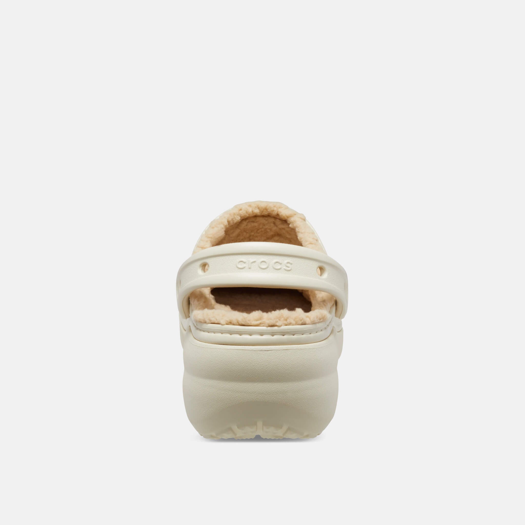 Classic Platform Lined Clog W Bone